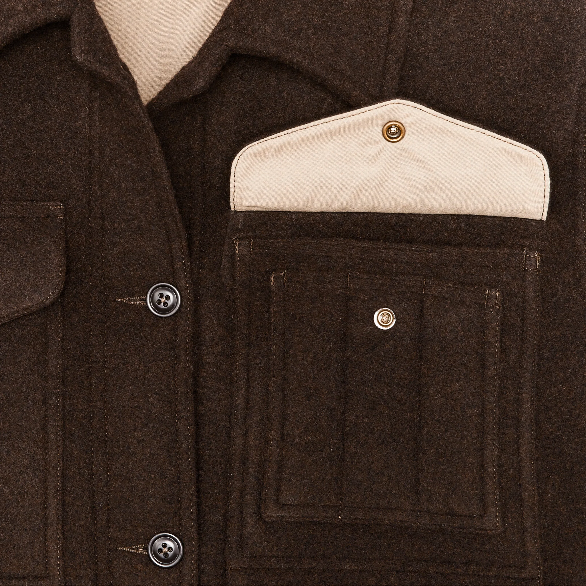 Women's Jacquard Wool Cruiser Jacket