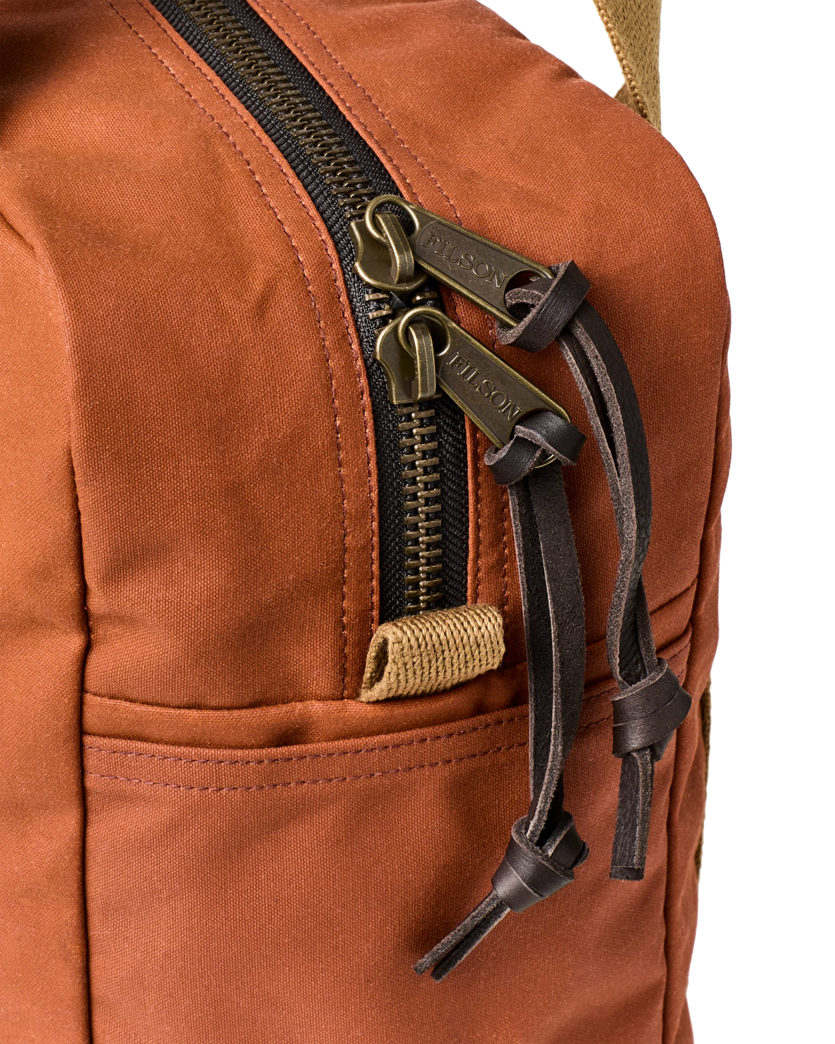 Tin Cloth Zipper Tote Bag