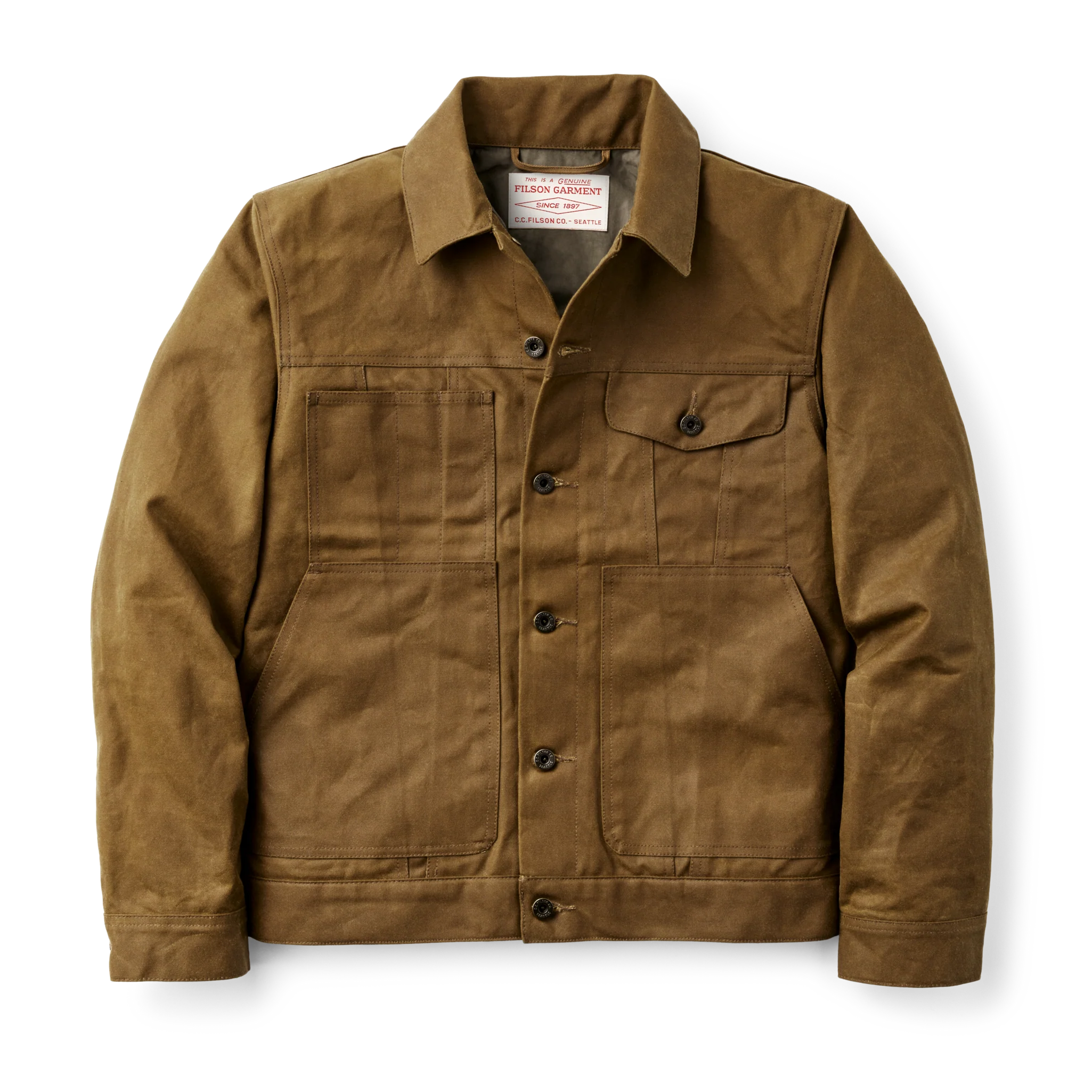 Tin Cloth Short Lined Cruiser Jacket