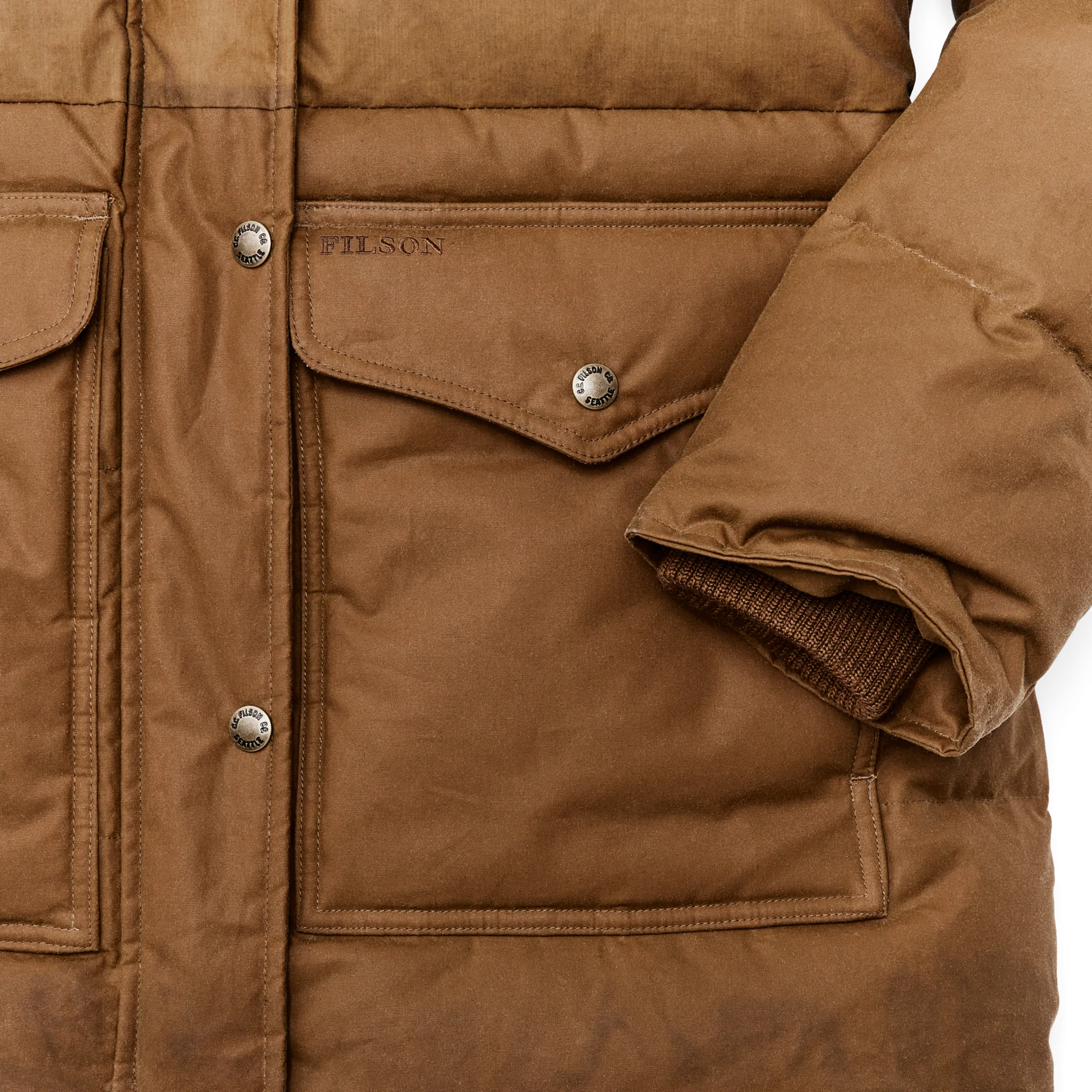 Women's Waxed Down Parka