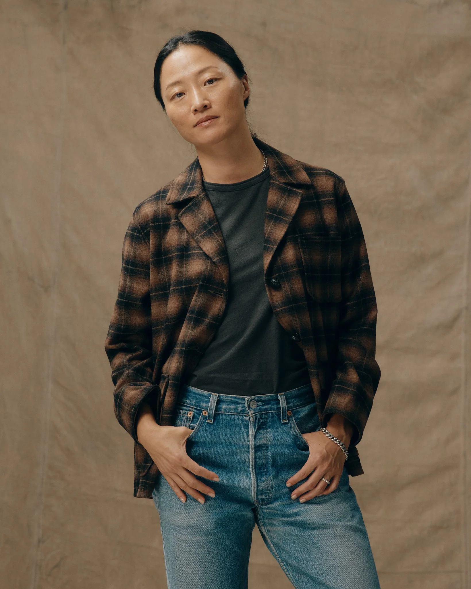 Women's Unconstructed Wool Blazer