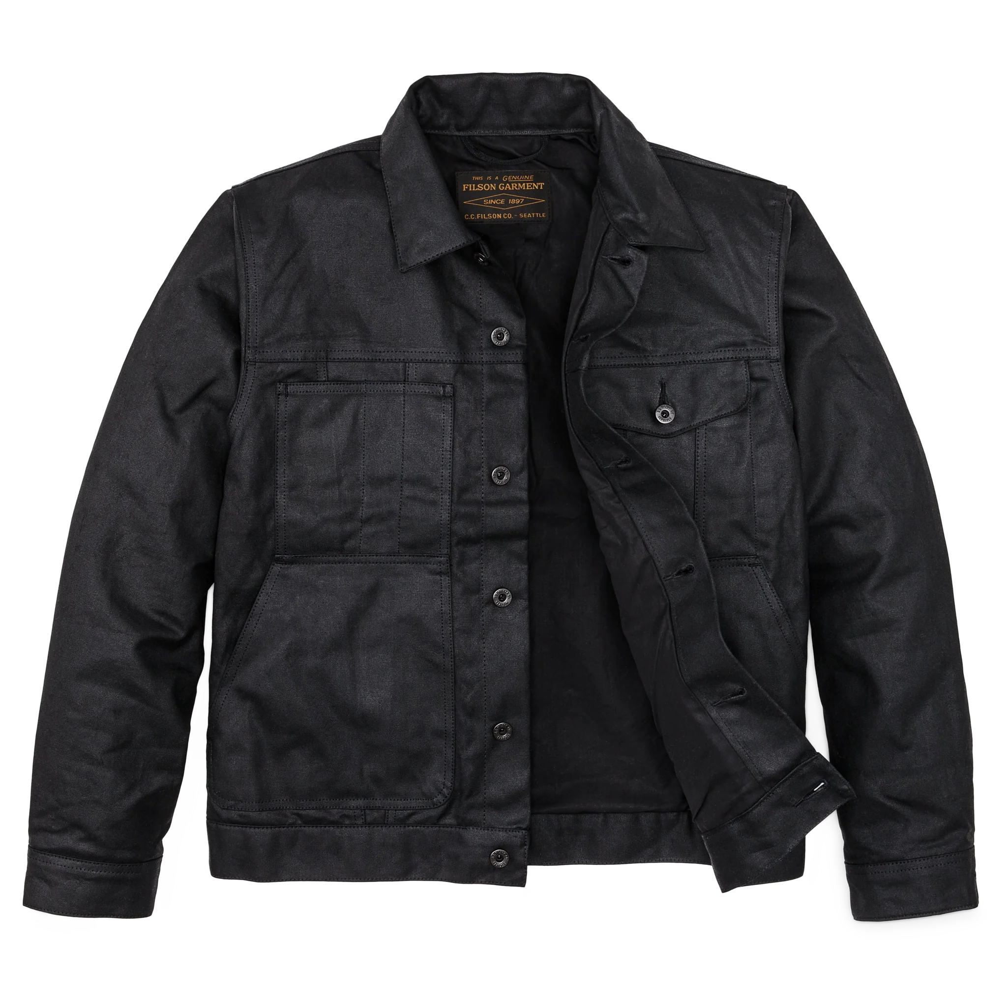 Tin Cloth Short Lined Cruiser Jacket