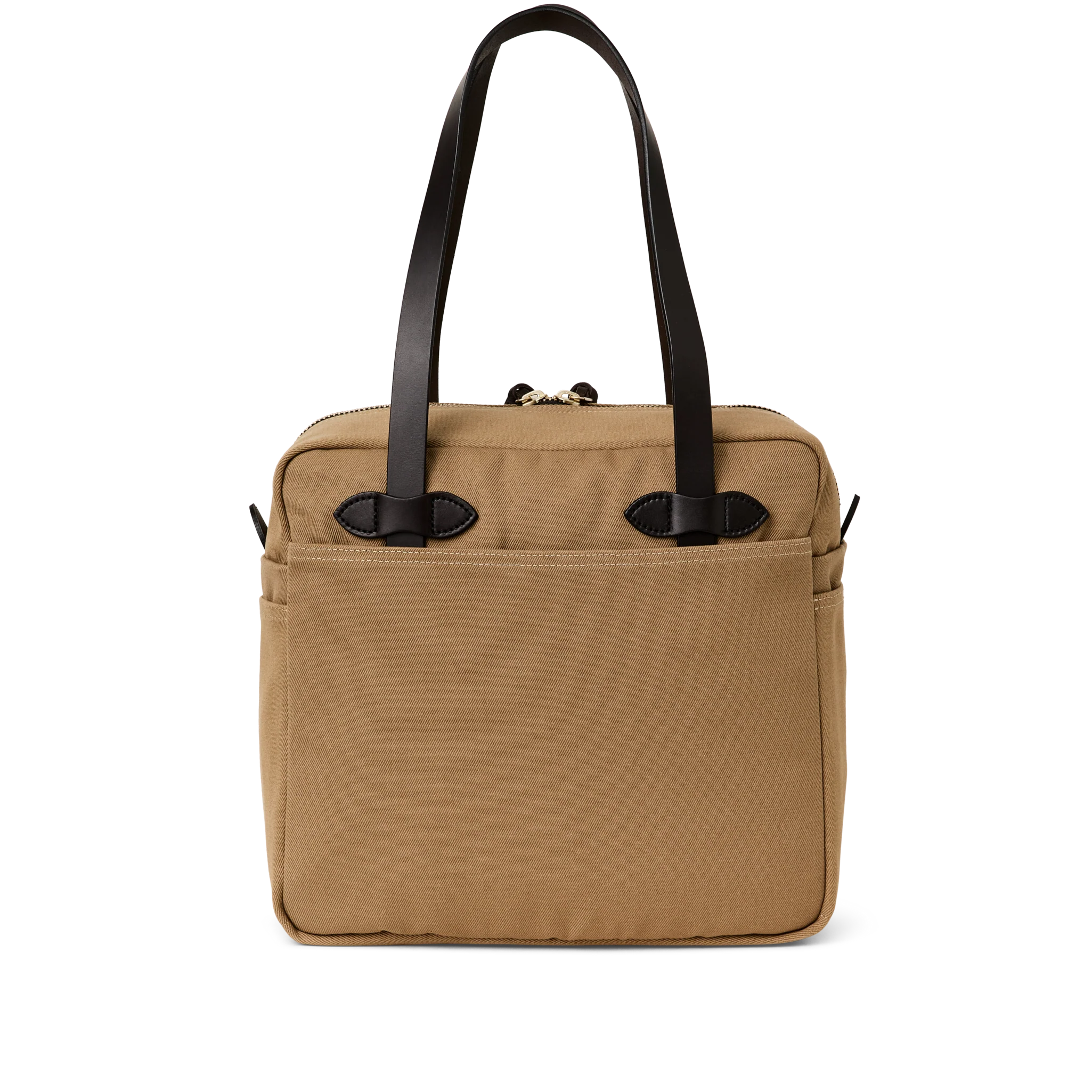Rugged Twill Zipper Tote Bag