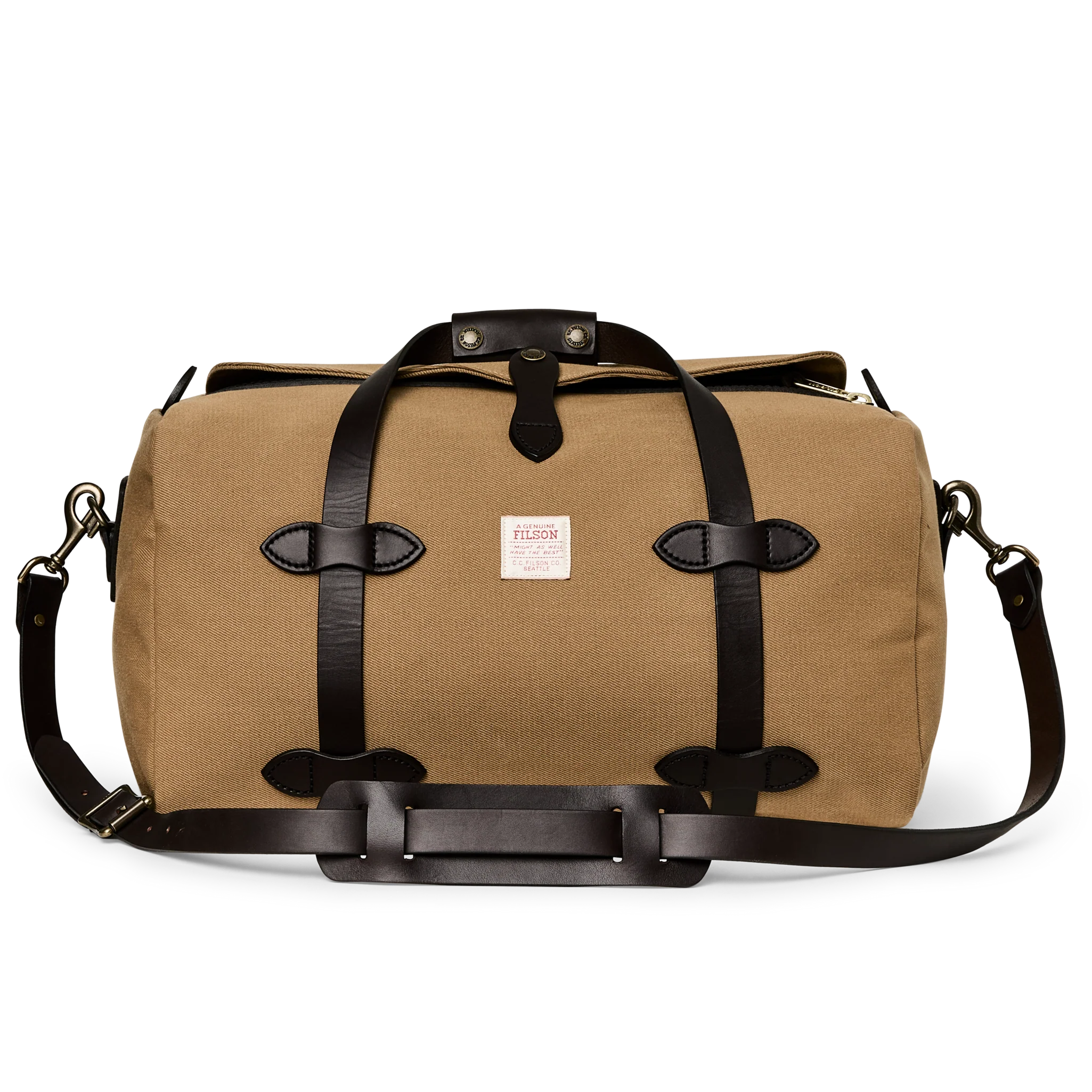Small Rugged Twill Duffle Bag