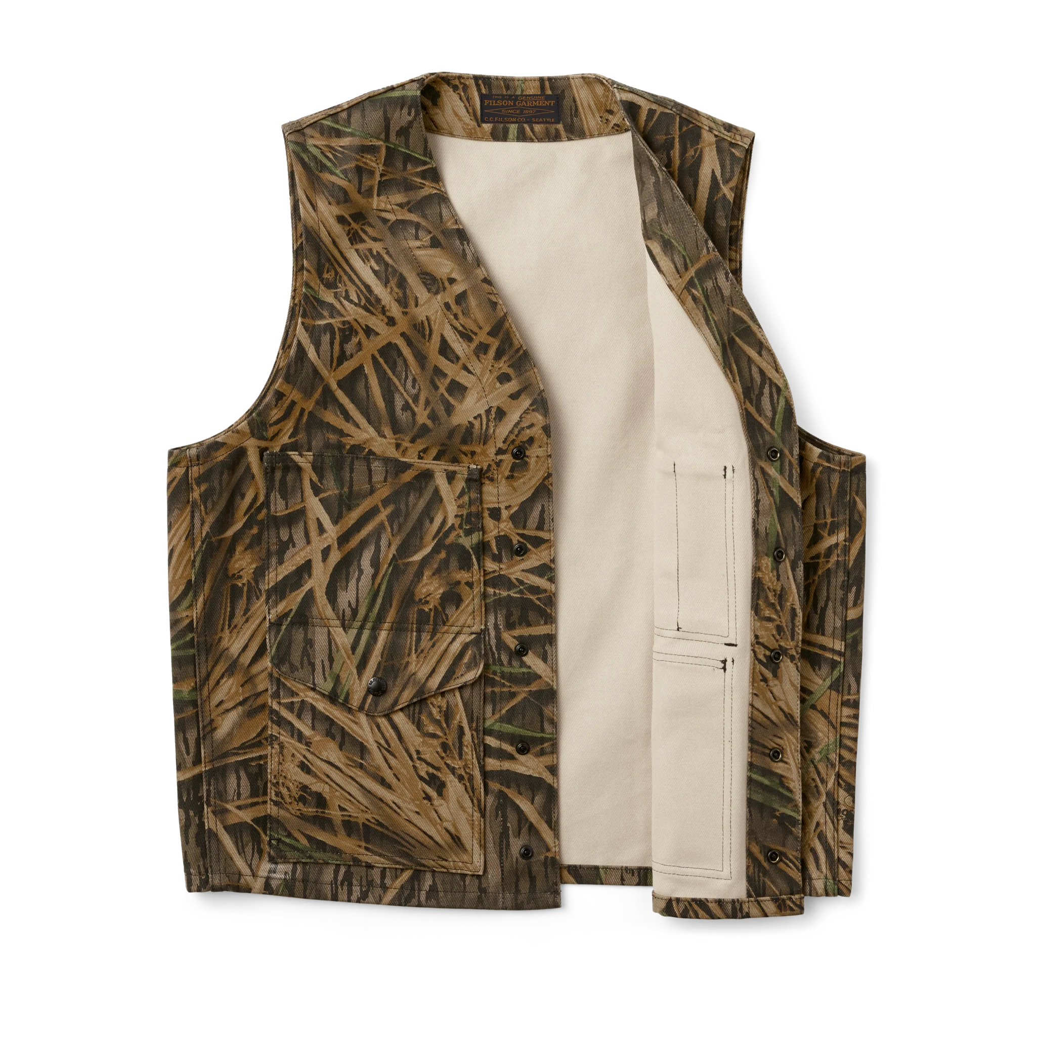Rugged Twill Cruiser Vest
