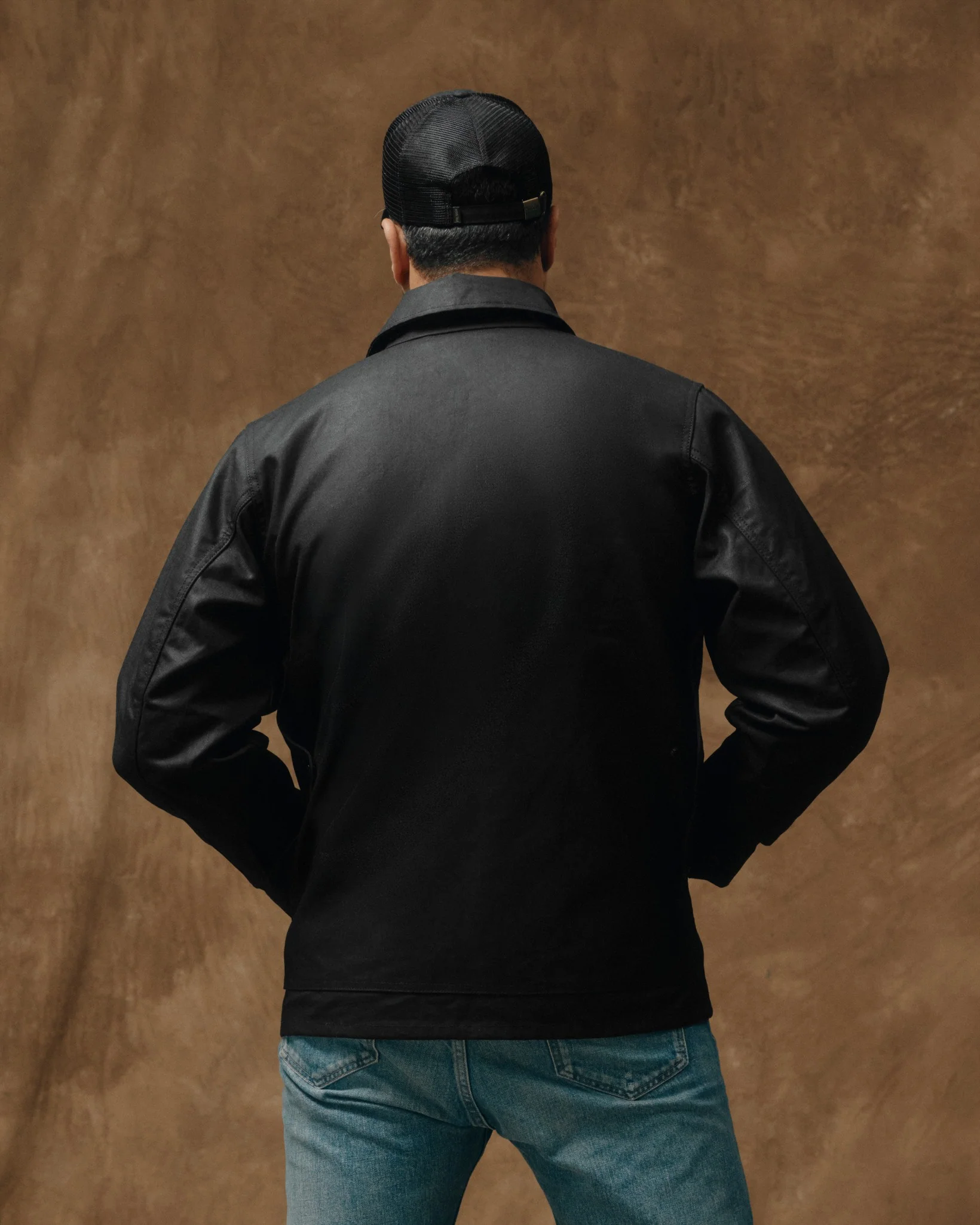 Lined Tin Cloth Cruiser Jacket