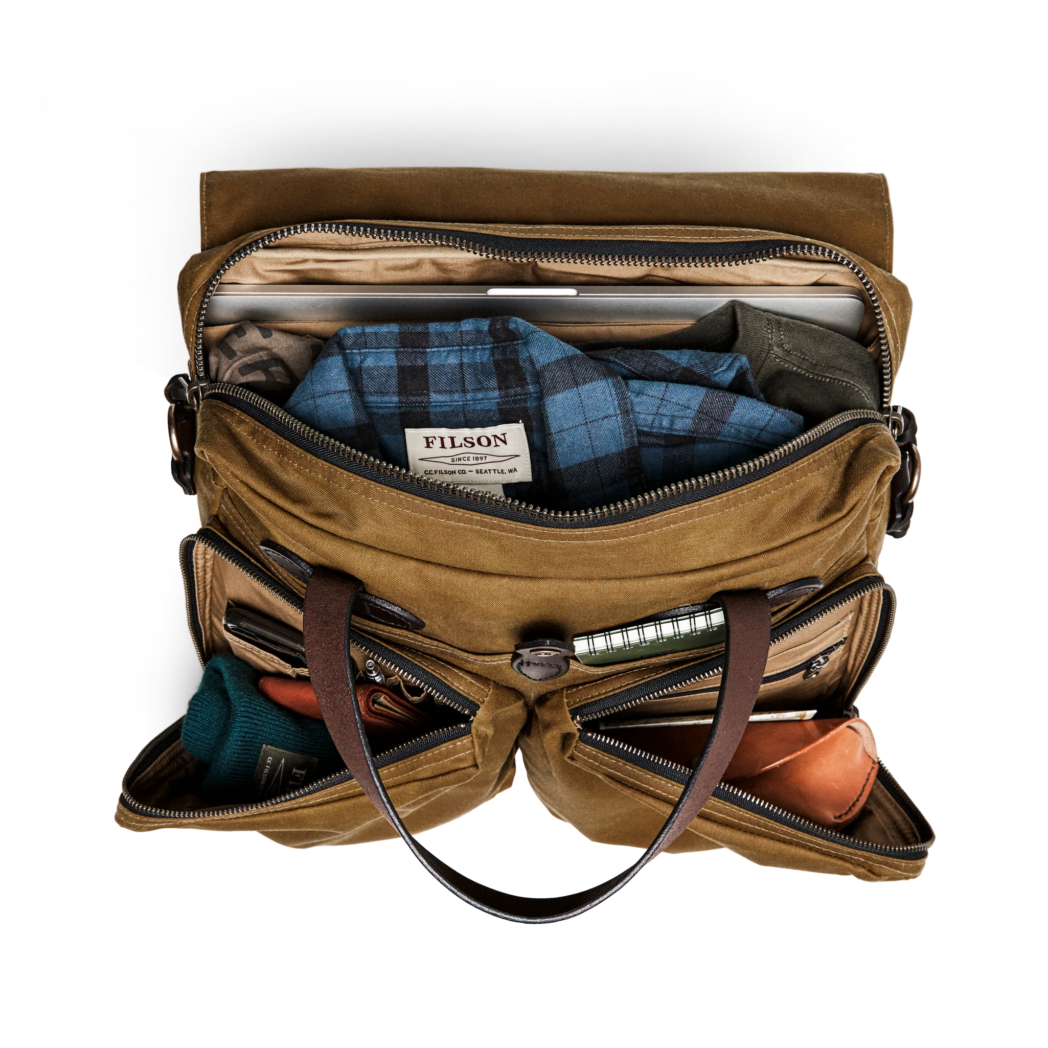 24 Hour Tin Cloth Briefcase