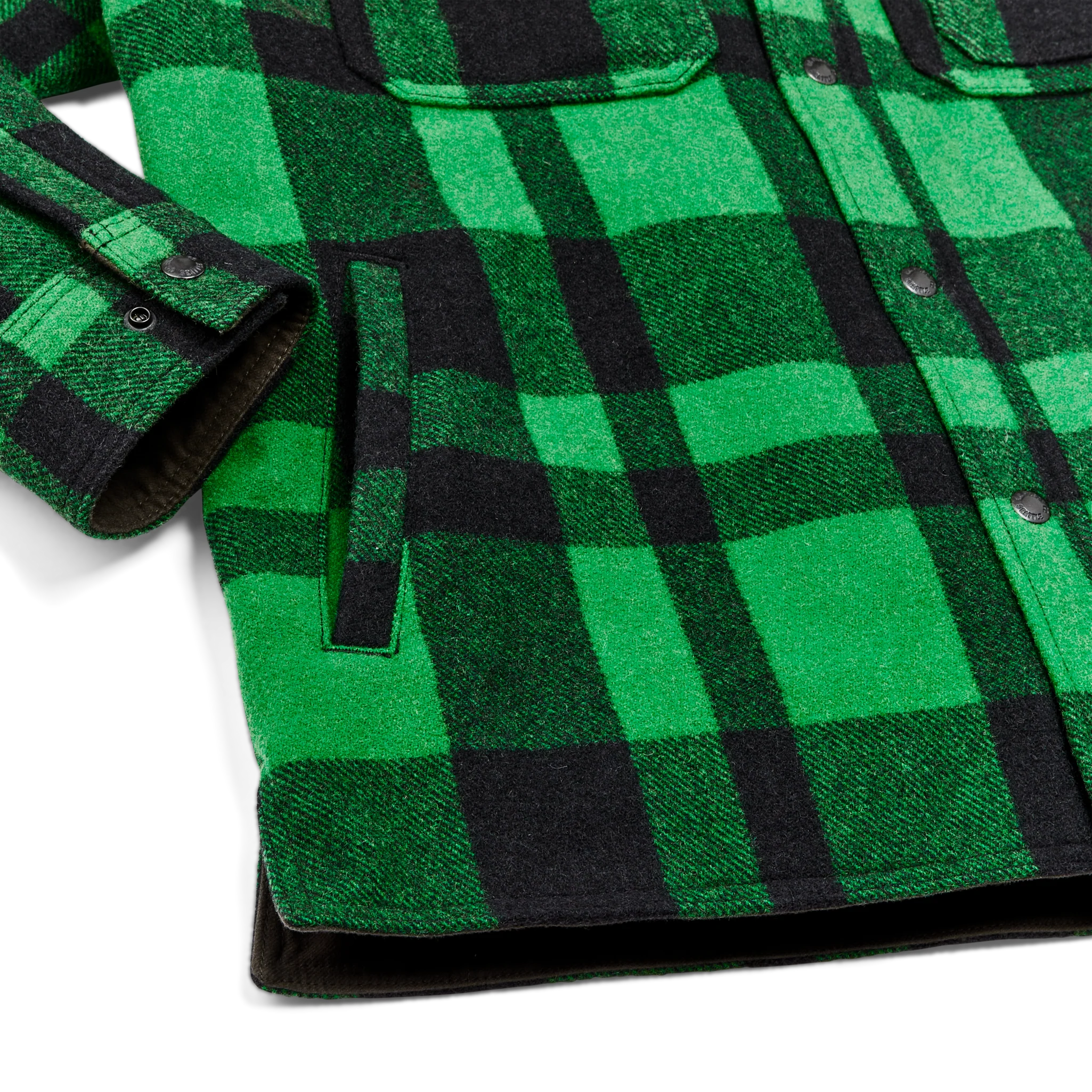 Lined Mackinaw Wool Jac Shirt