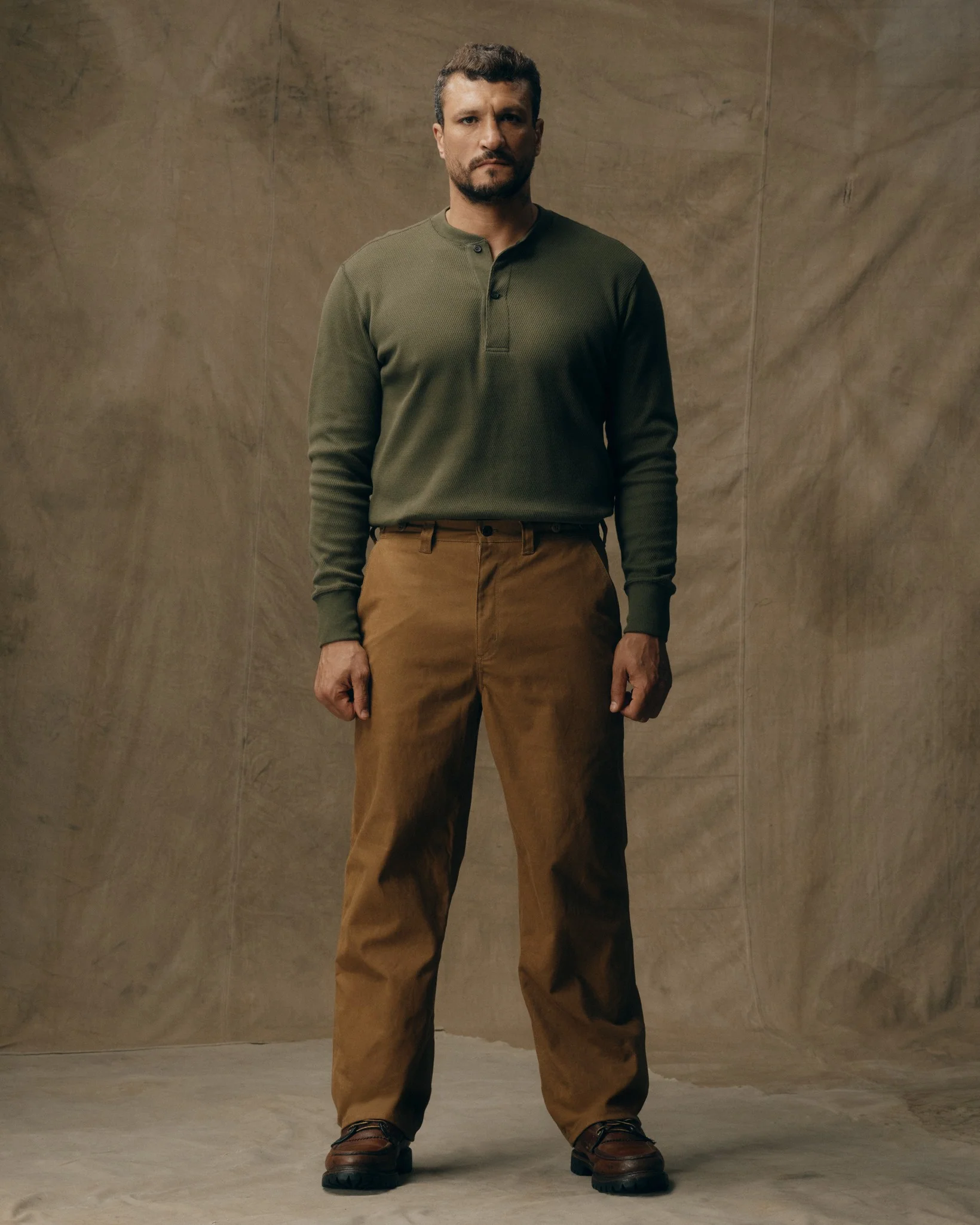 Oil Finish Single Tin Cloth Pants