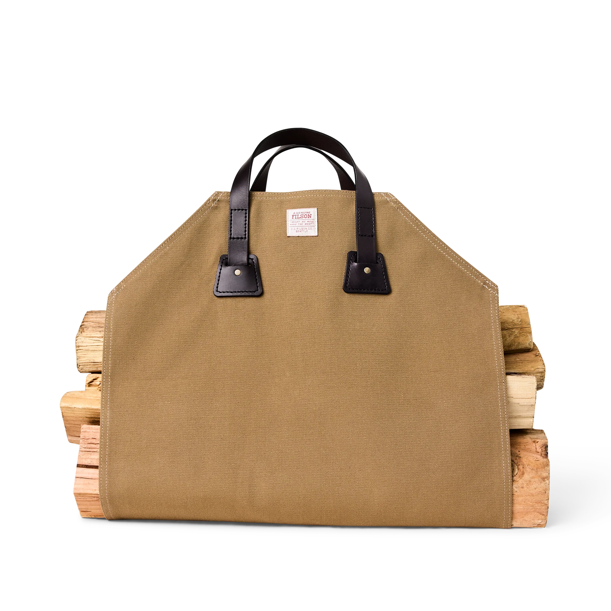 Rugged Twill Log Carrier