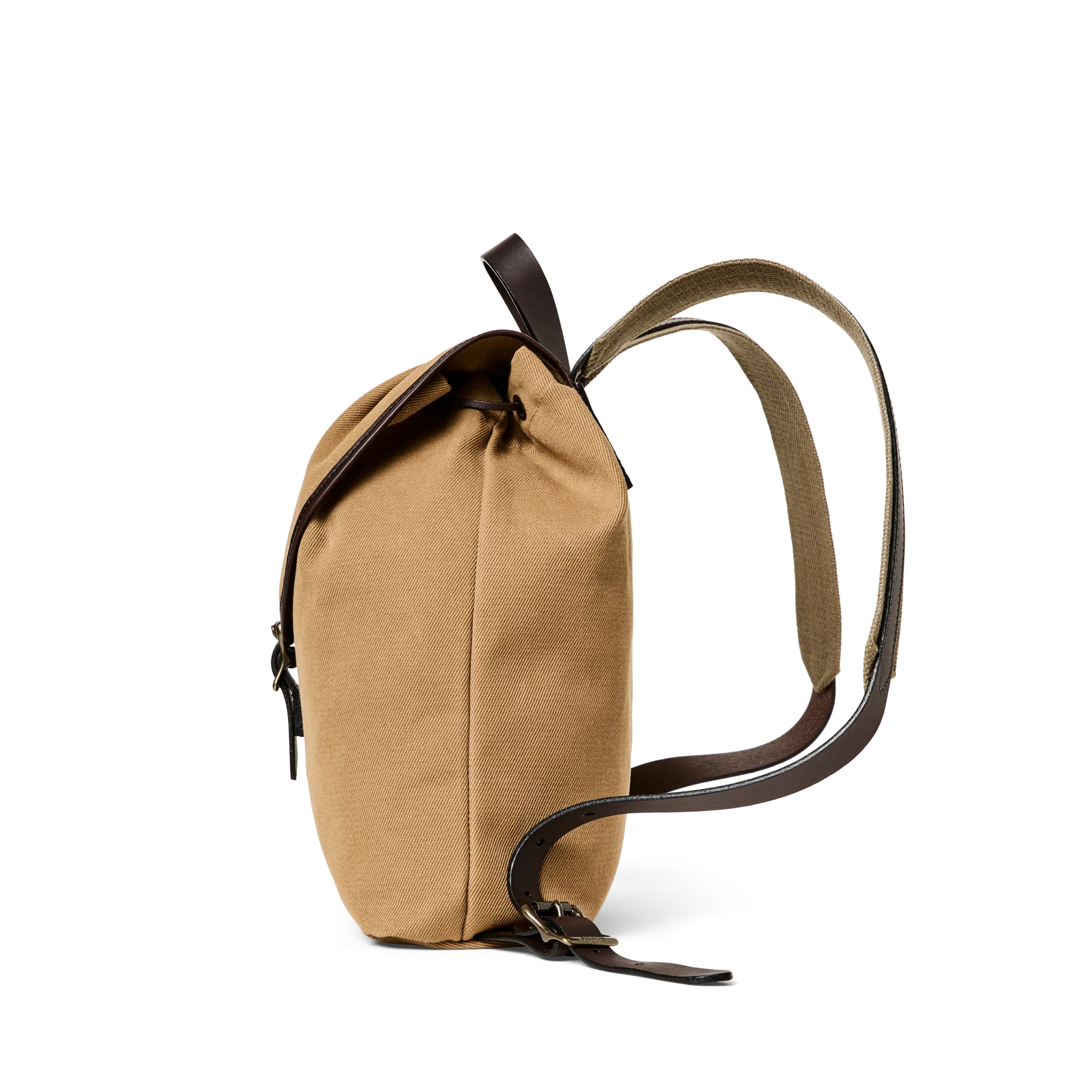 Rugged Twill Drawstring Backpack