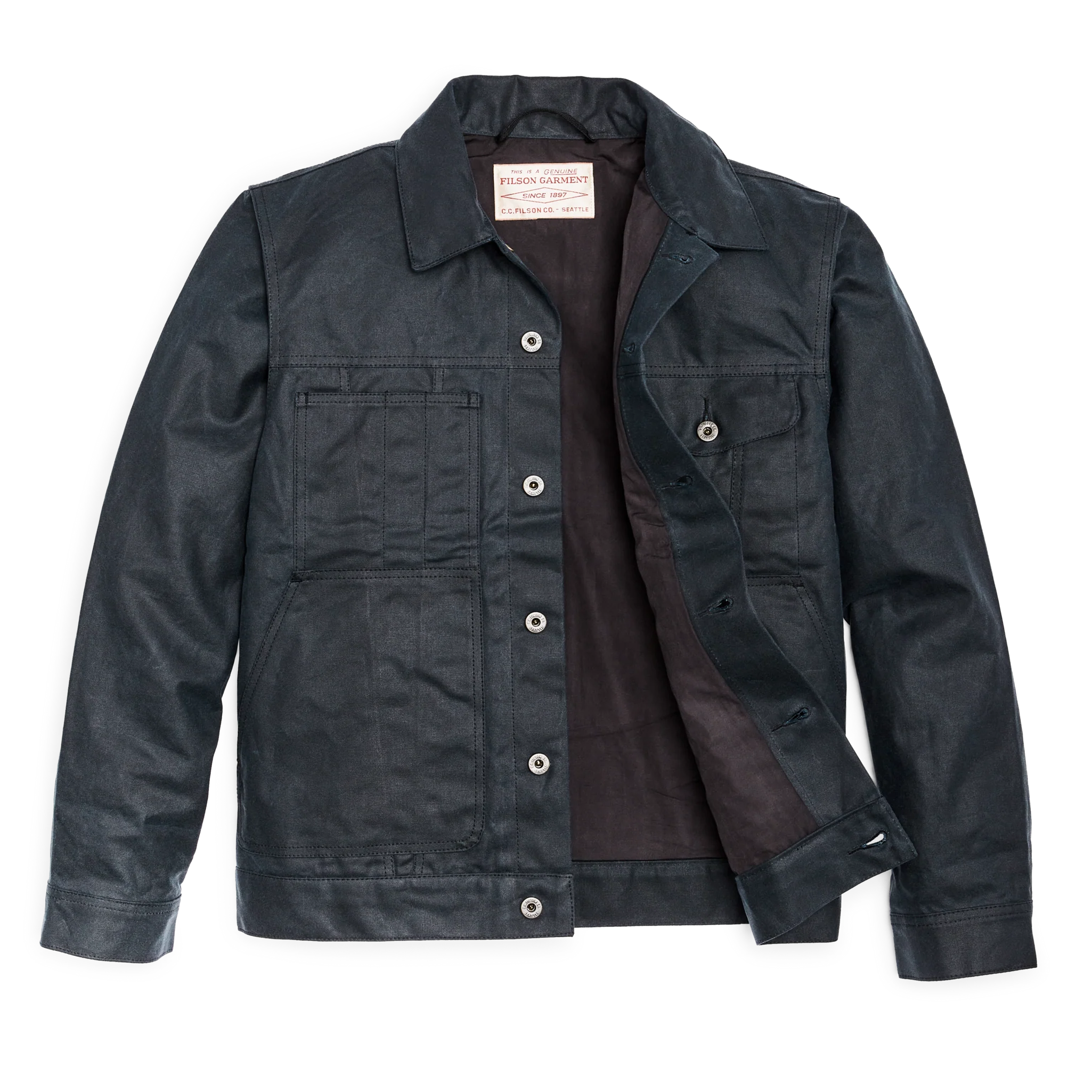 Tin Cloth Short Lined Cruiser Jacket