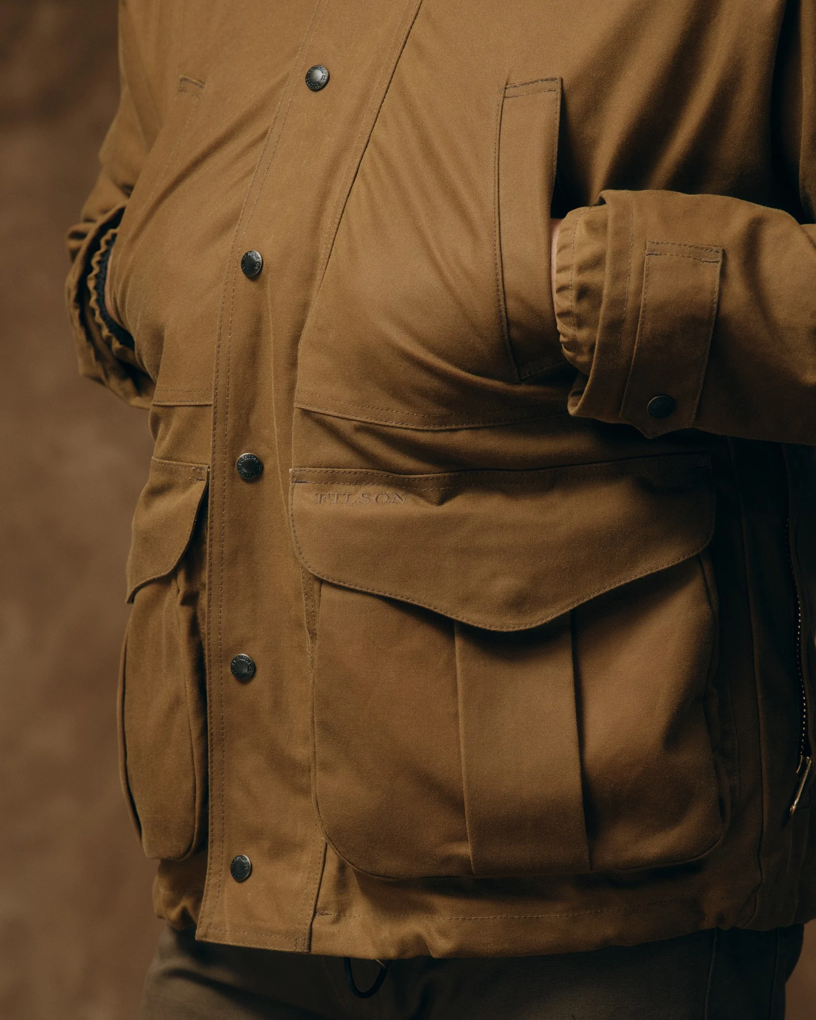 Lined Tin Cloth Field Jacket