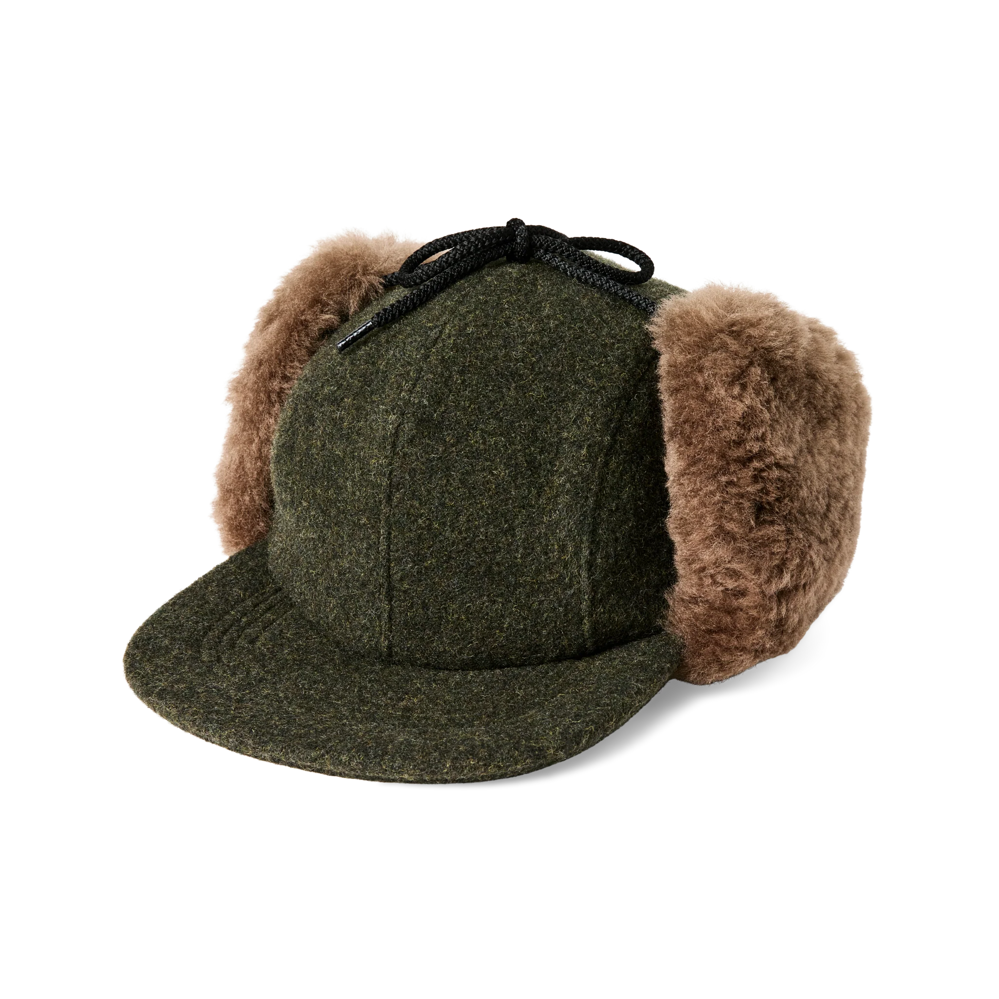 Double Mackinaw Wool Cap