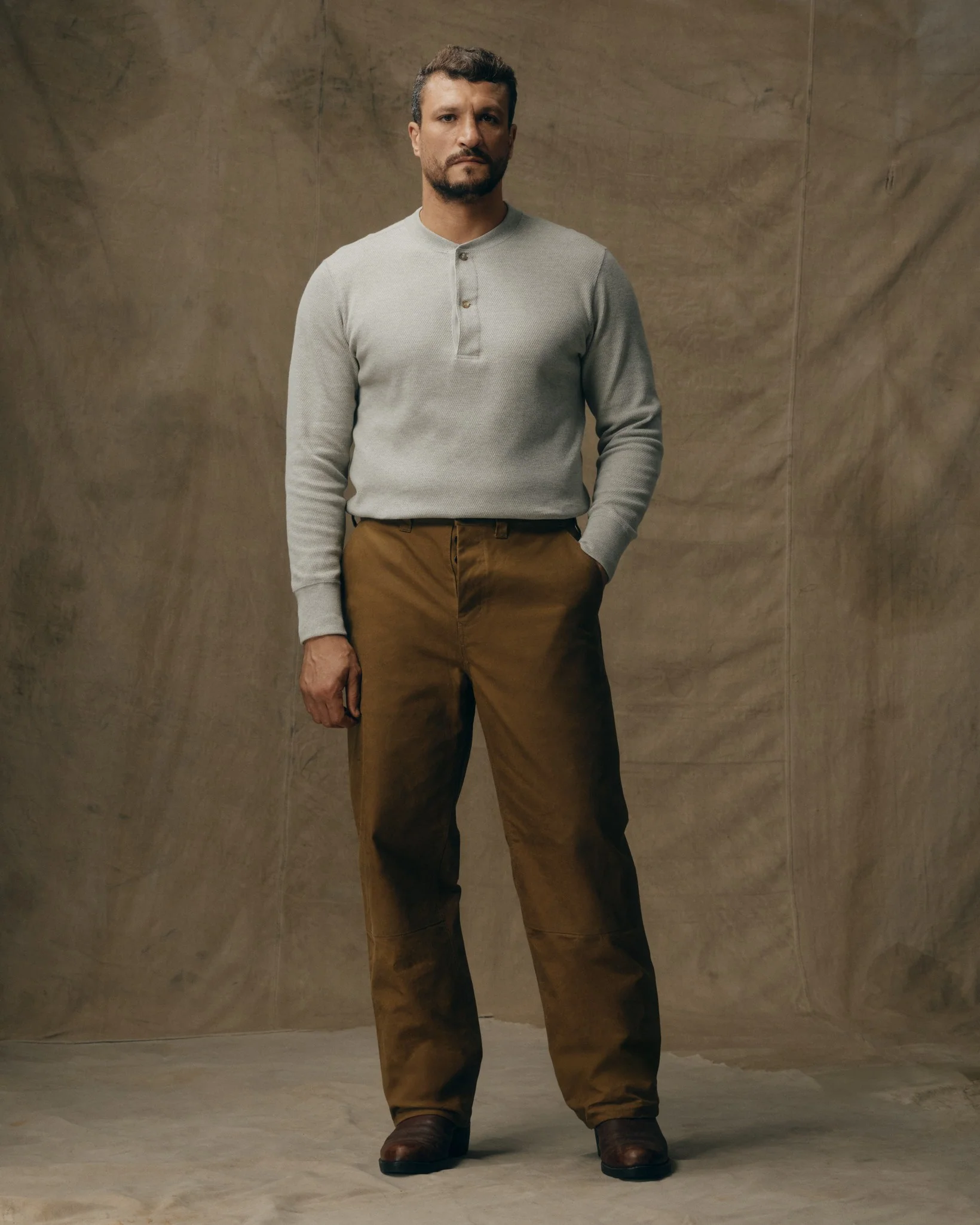 Oil Finish Double Tin Cloth Pants