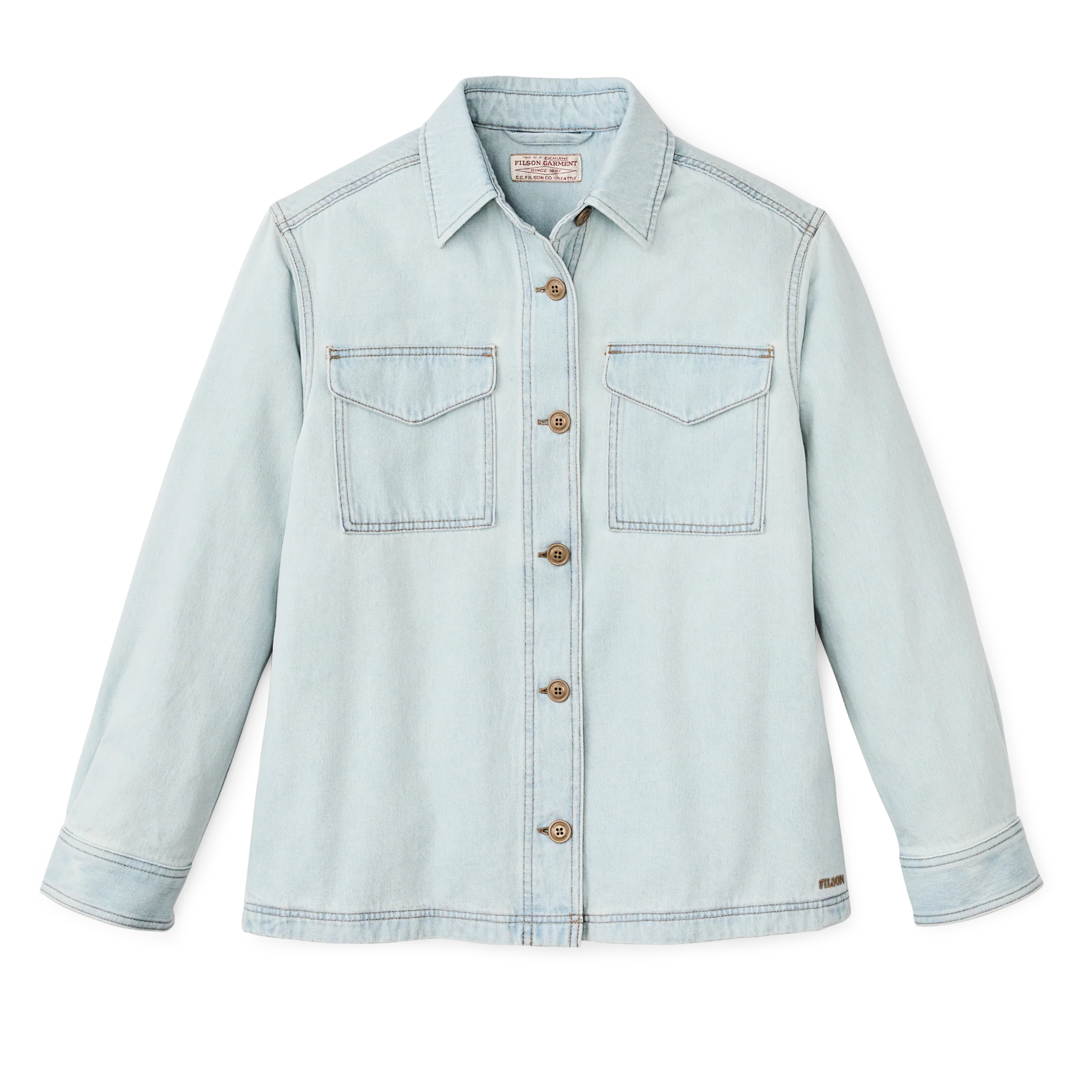 Women's 9-oz. Denim Jac-shirt