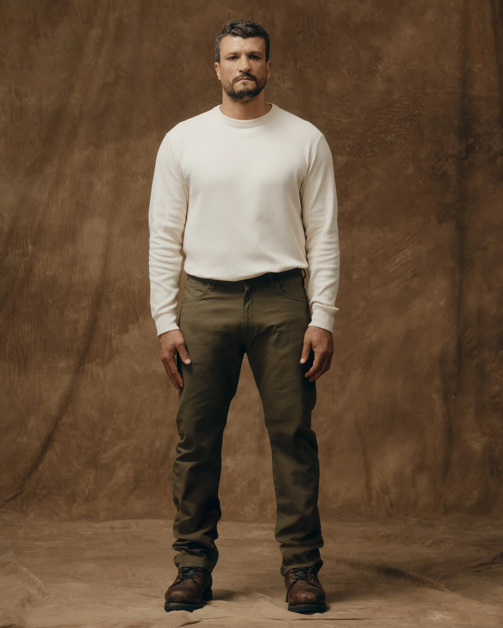 Dry Tin Cloth 5-pocket Pants