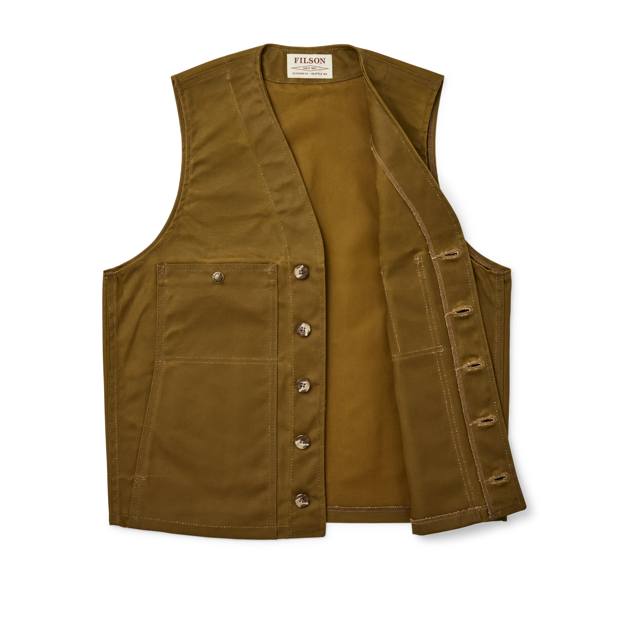 Oil Tin Cloth Vest