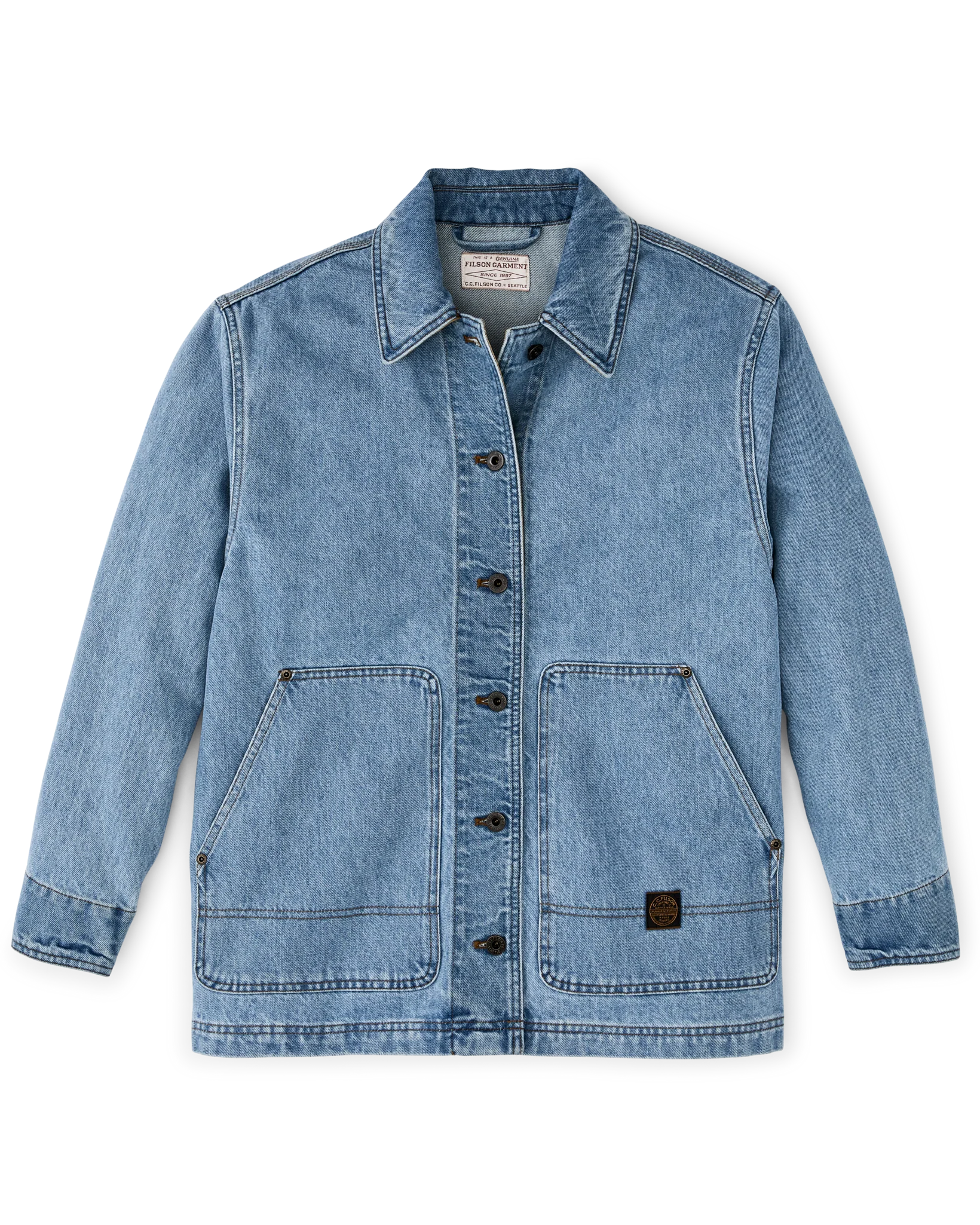 Women's Denim Barn Coat