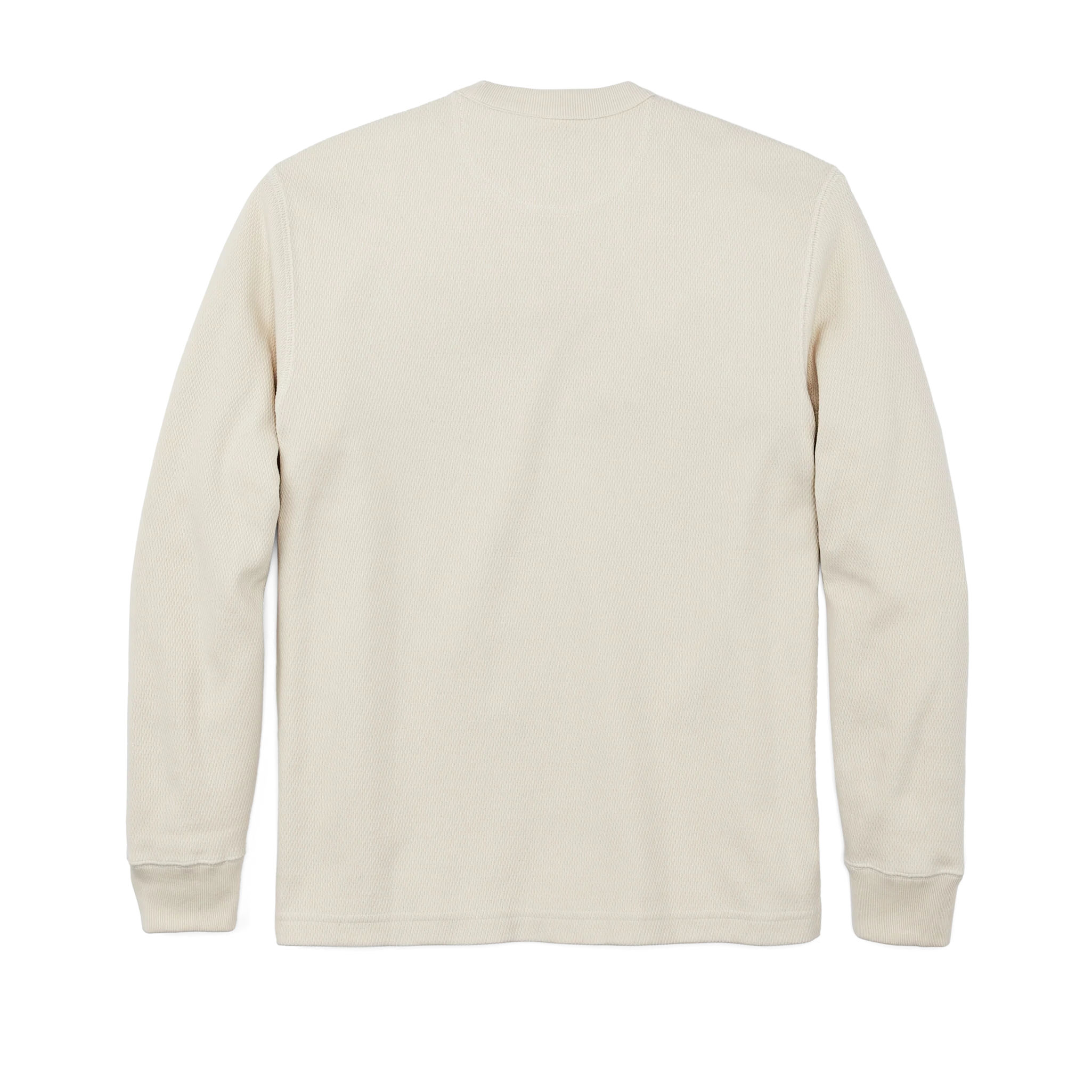 Waffle Knit Thermal Crewneck