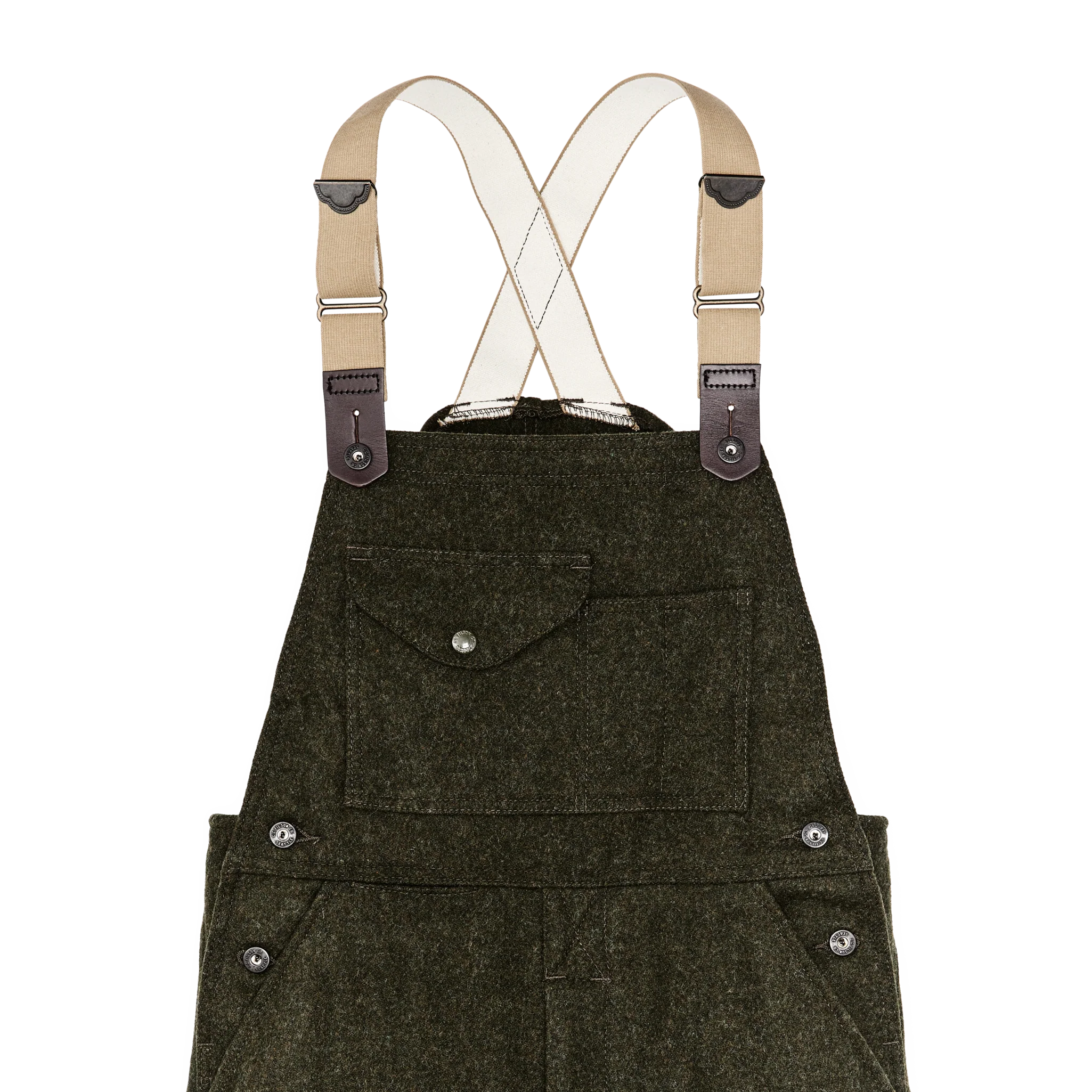 Mackinaw Wool Bibs