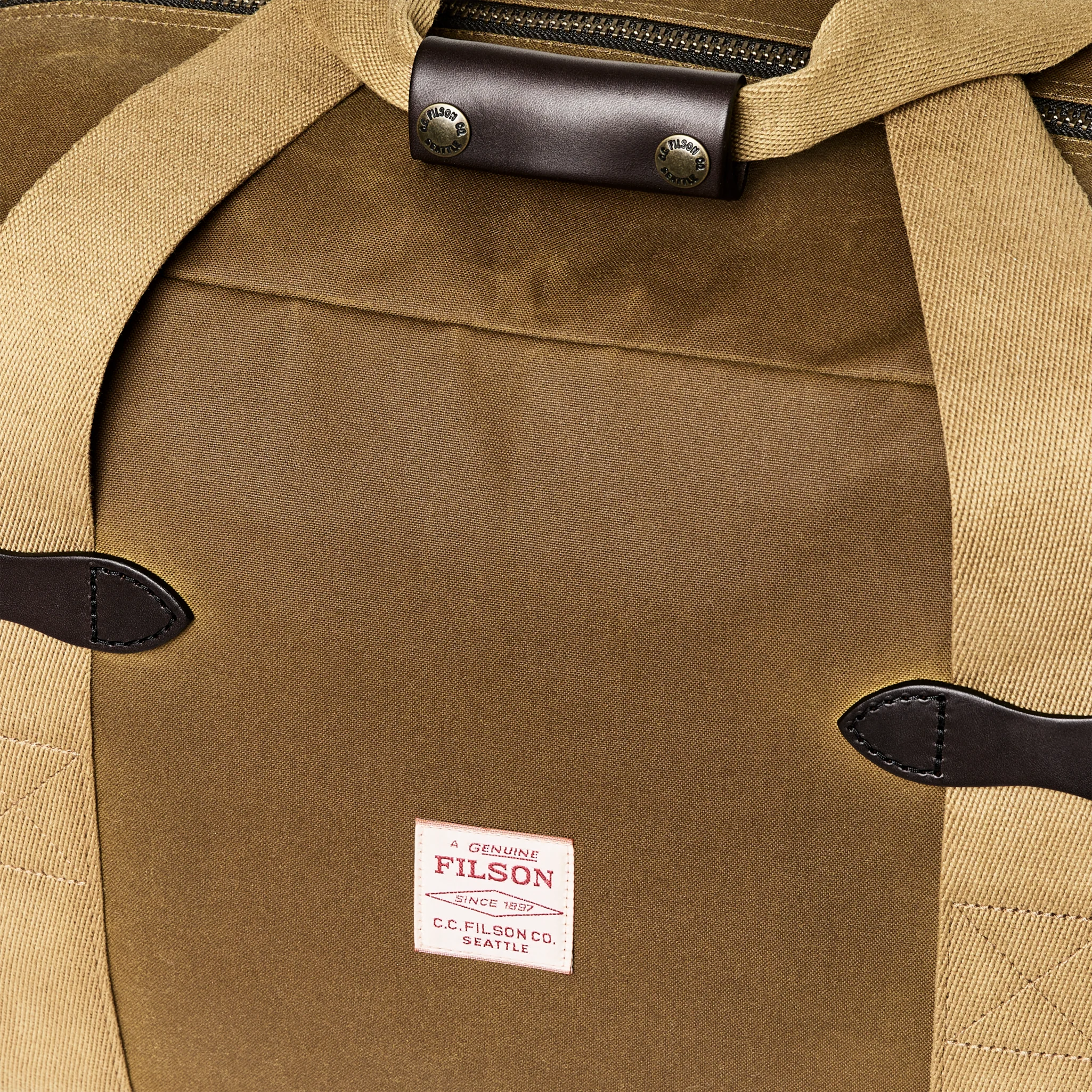 Medium Tin Cloth Duffle Bag