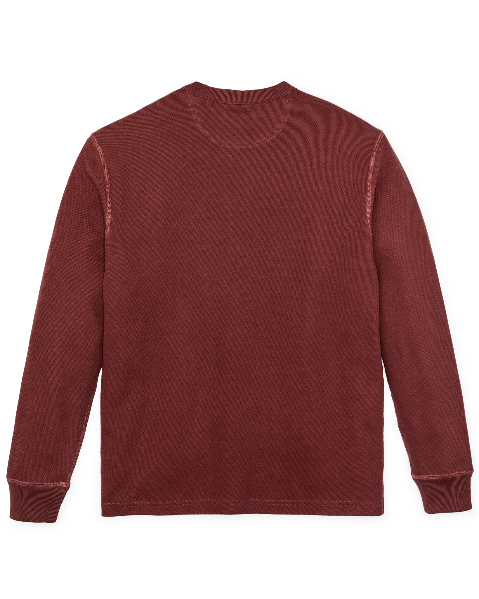 Waffle Knit Thermal Crewneck