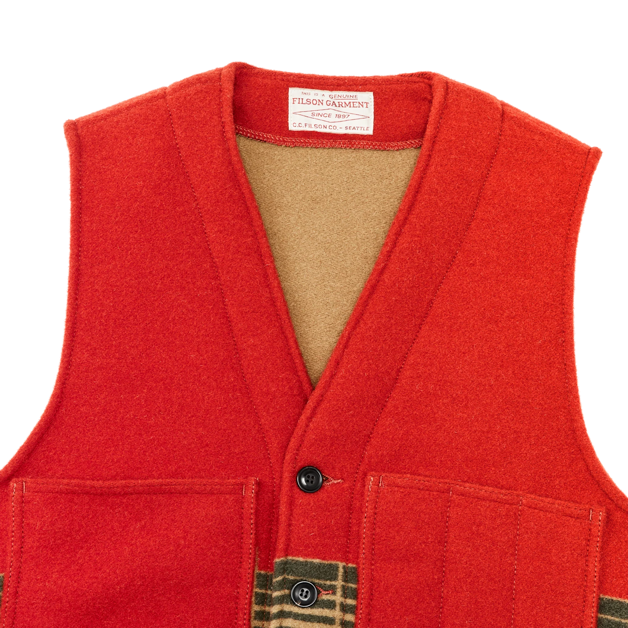 Jacquard Wool Vest