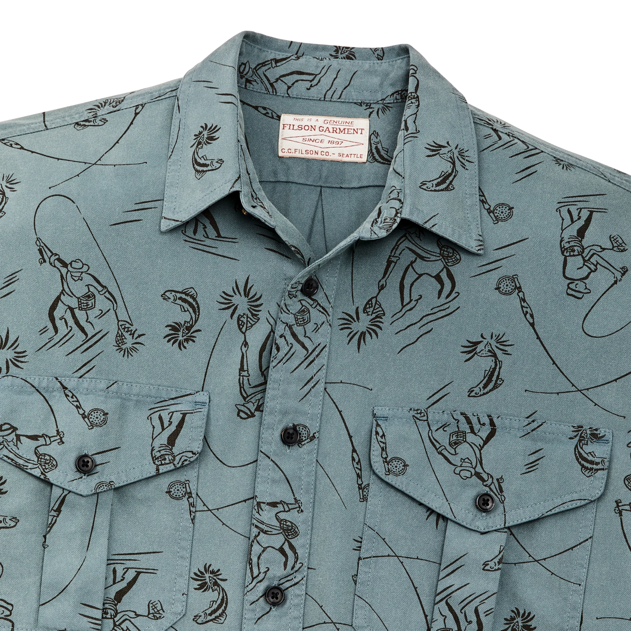 Short Sleeve Lightweight Alaskan Guide Shirt