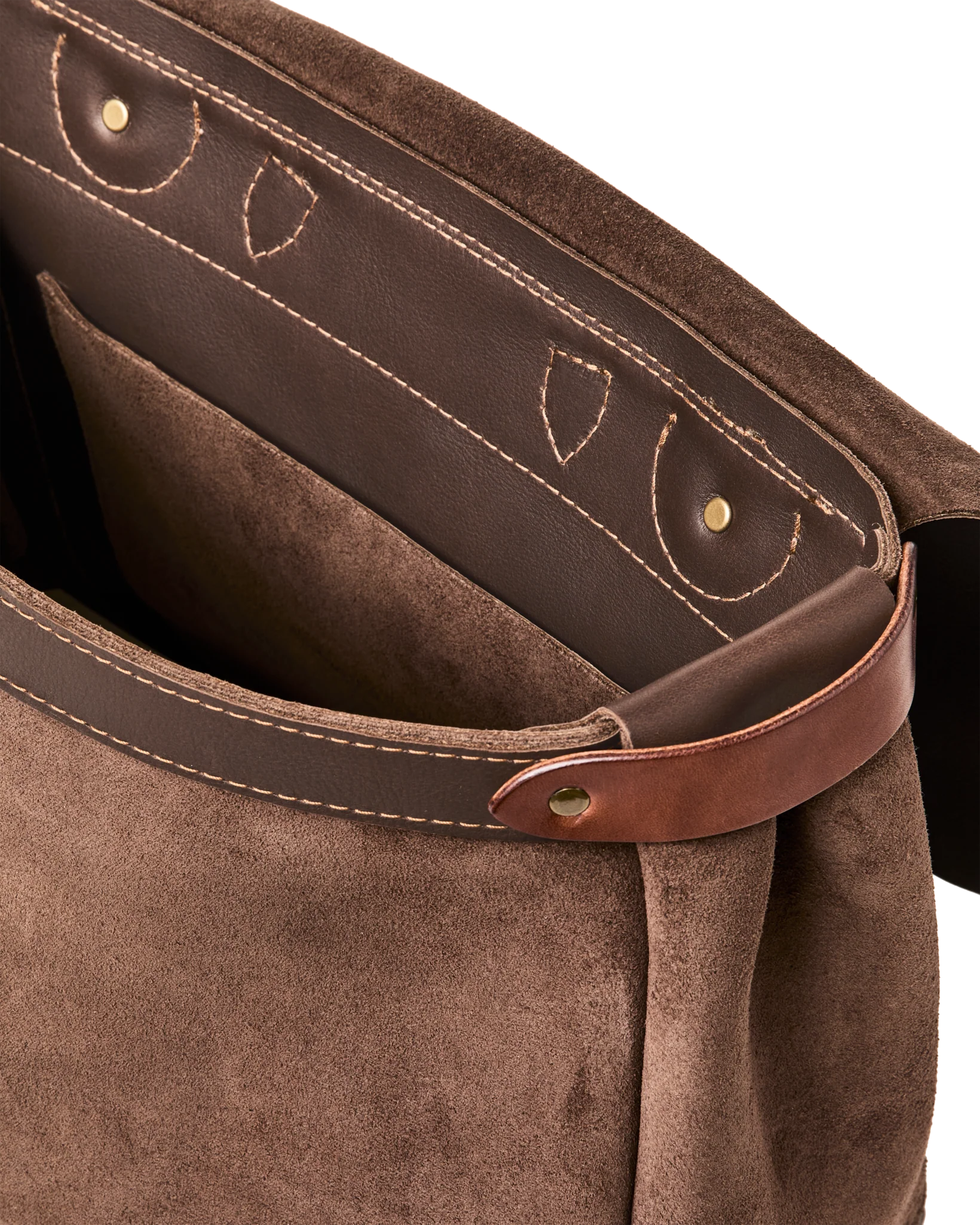 Filson Workshop Suede Messenger Bag