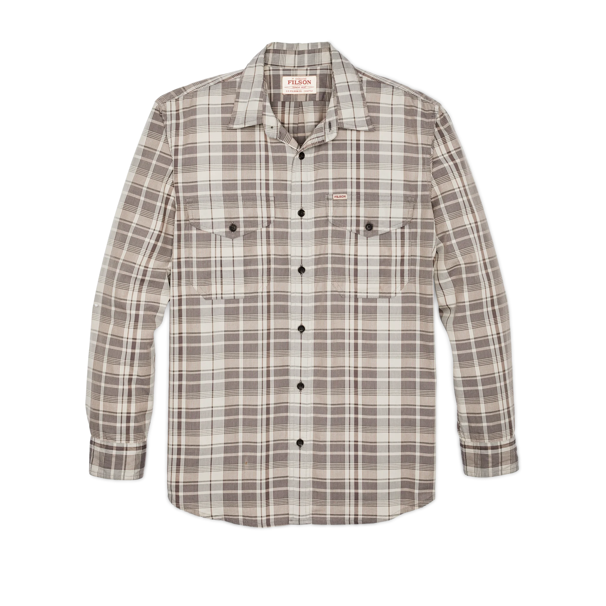 Filson's Washed Feather Cloth Shirt