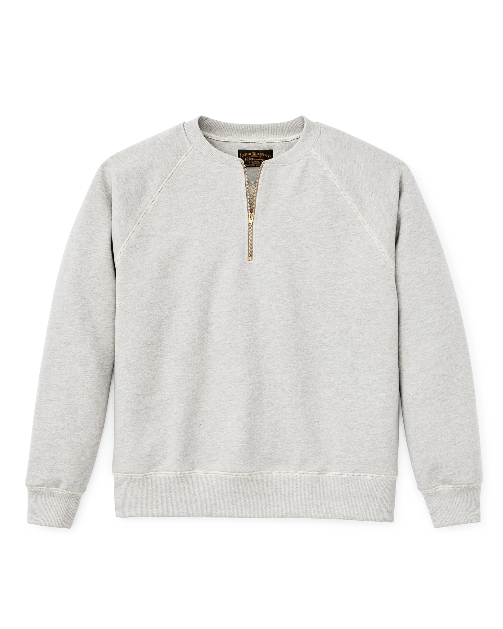 Quarter-zip Terry Sweatshirt
