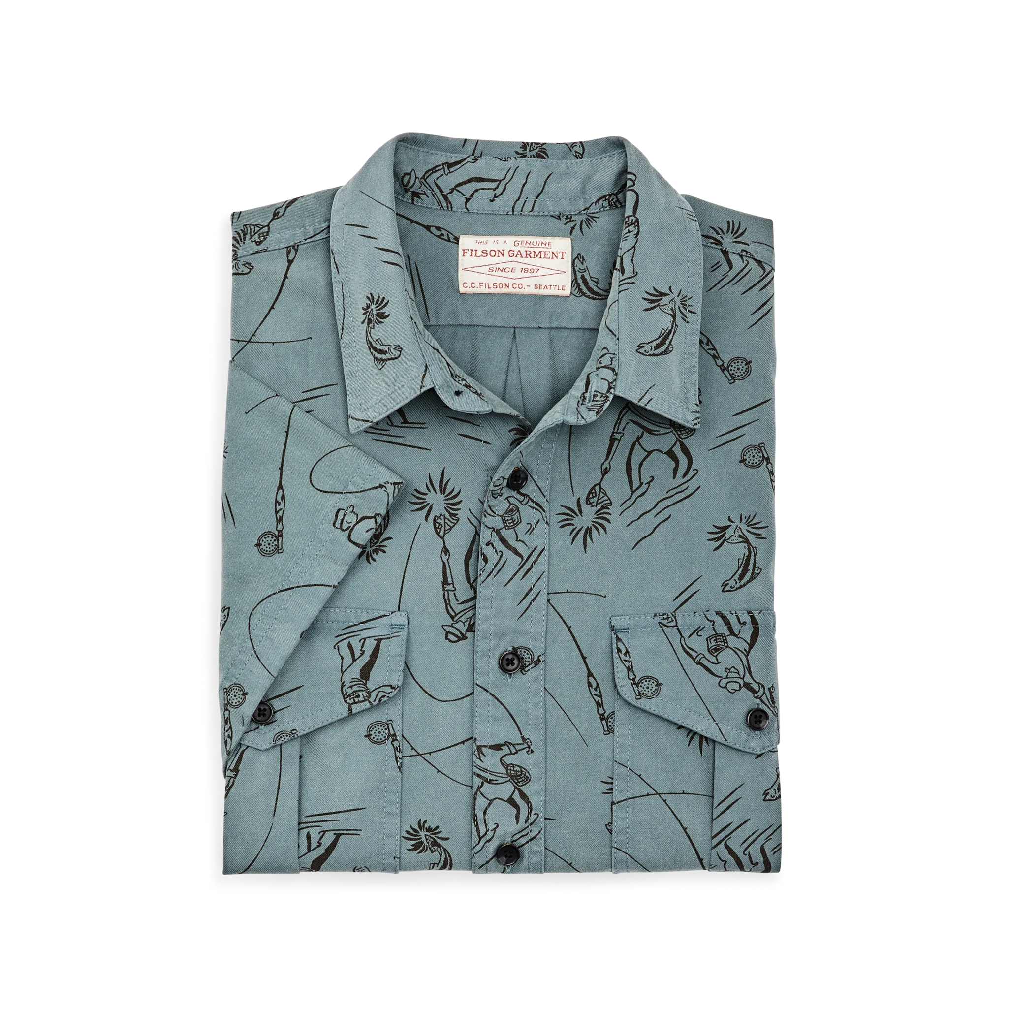 Short Sleeve Lightweight Alaskan Guide Shirt