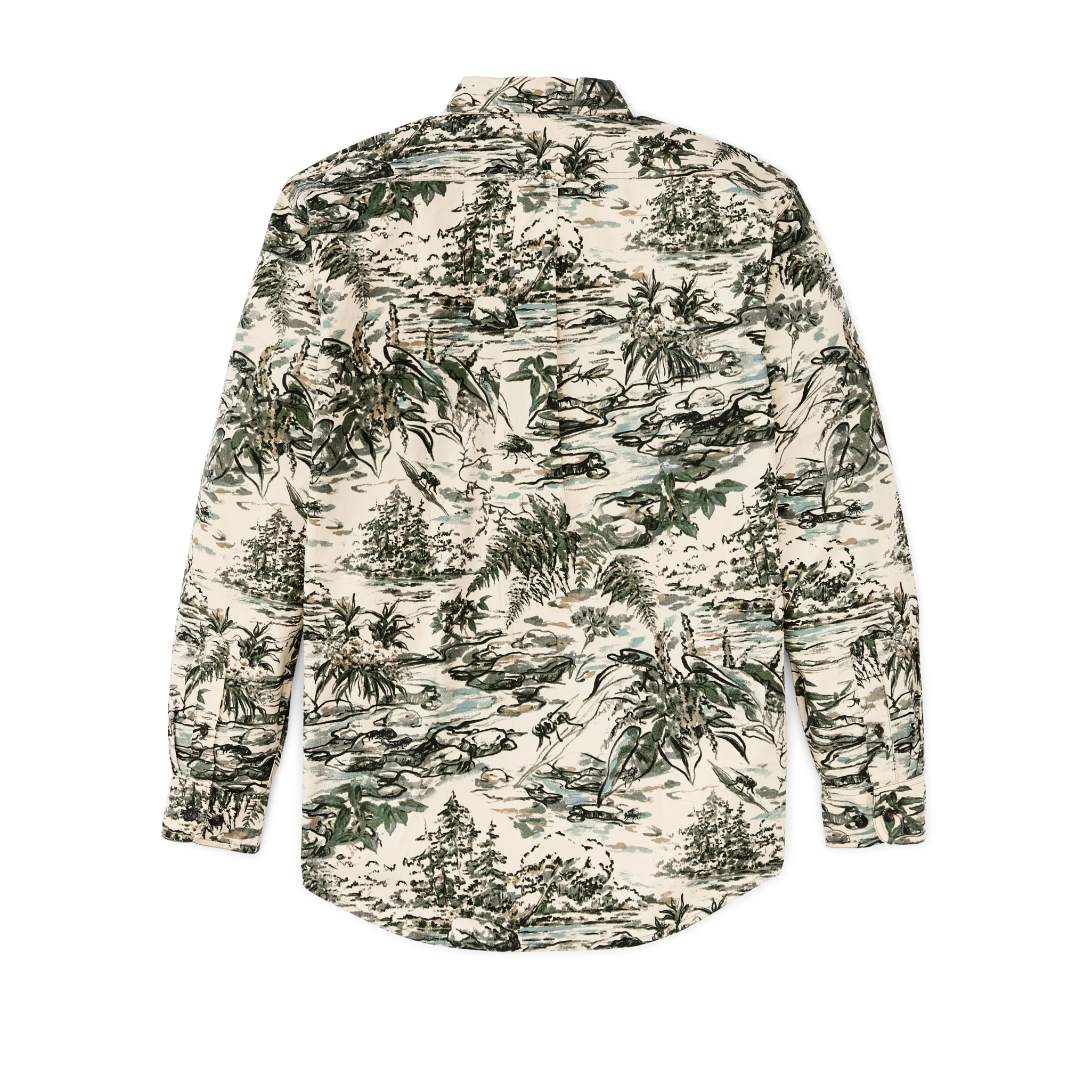 Filson X Housefly Washed Feather Cloth Shirt