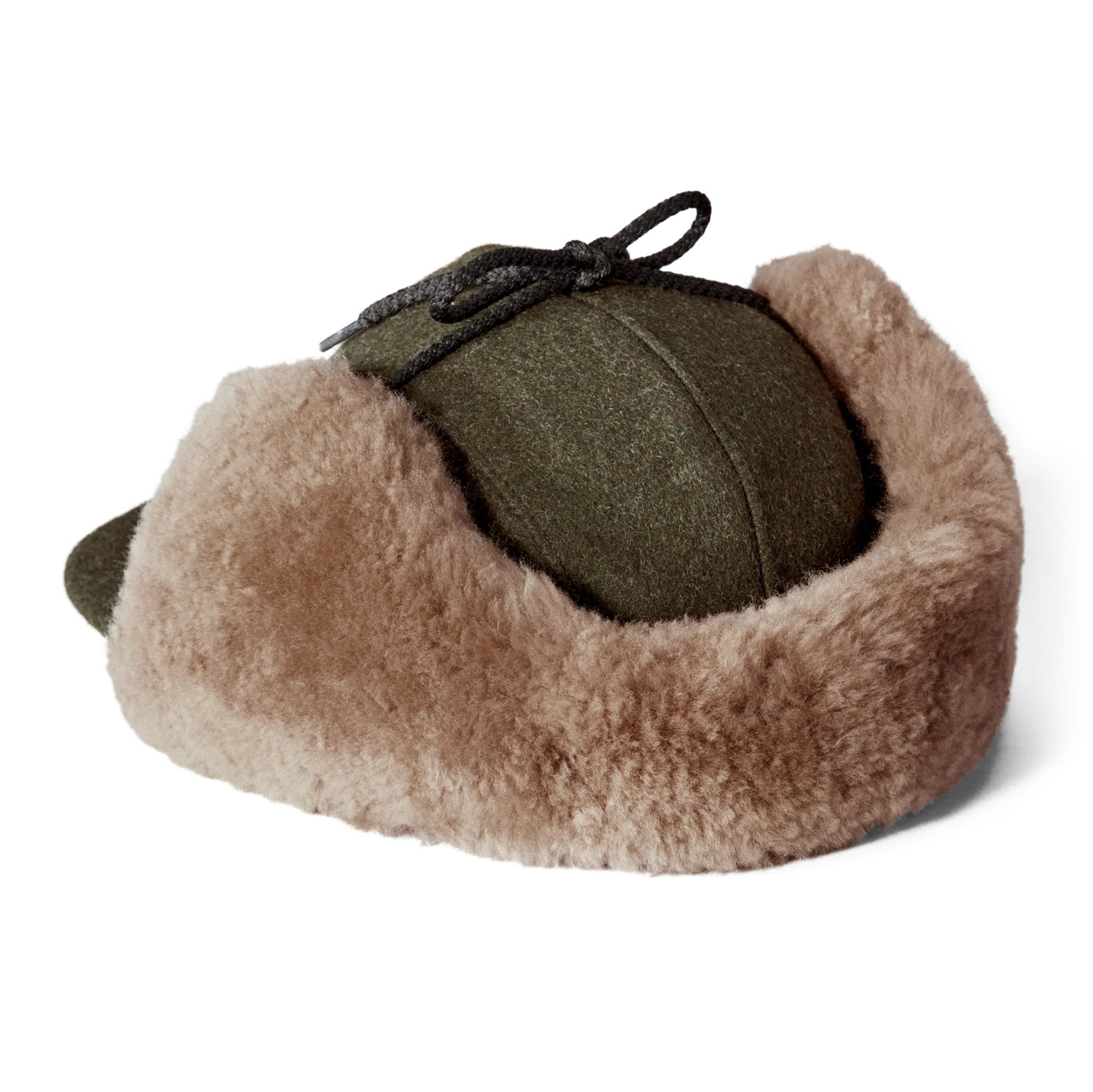 Double Mackinaw Wool Cap