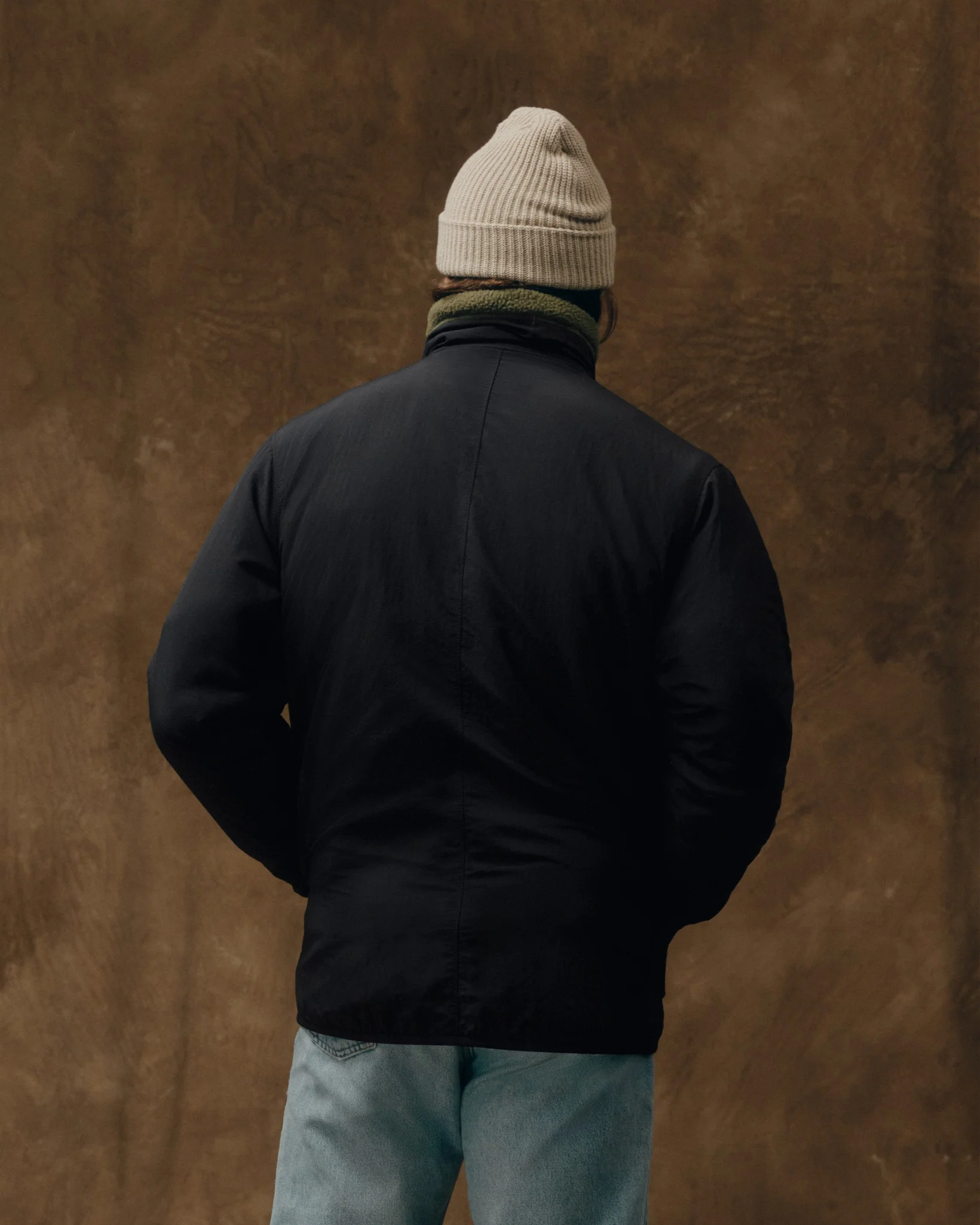 Reversible Pile Fleece Jacket