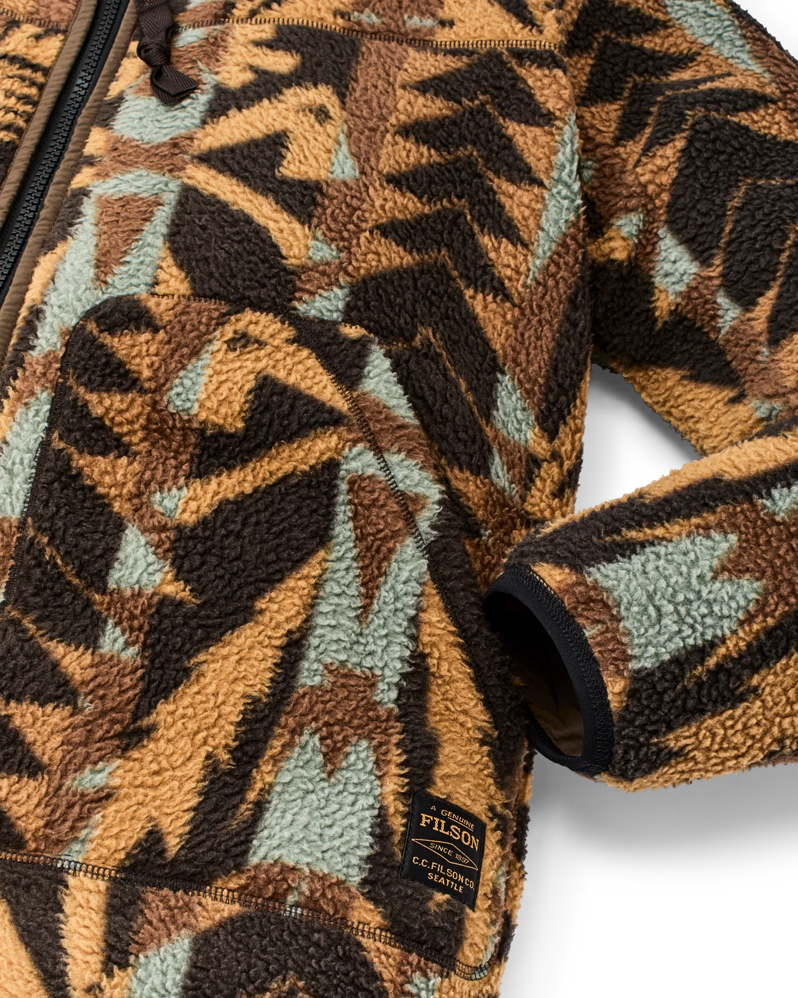 Reversible Pile Fleece Jacket