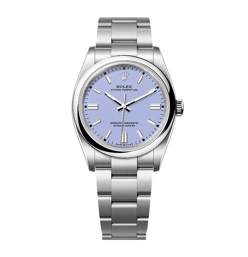 Superclone Rolex Oyster Perpetual 277200 Lavender Dial