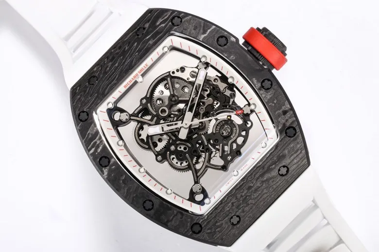 Richard Mille RM055 Black Carbon Fiber Watch