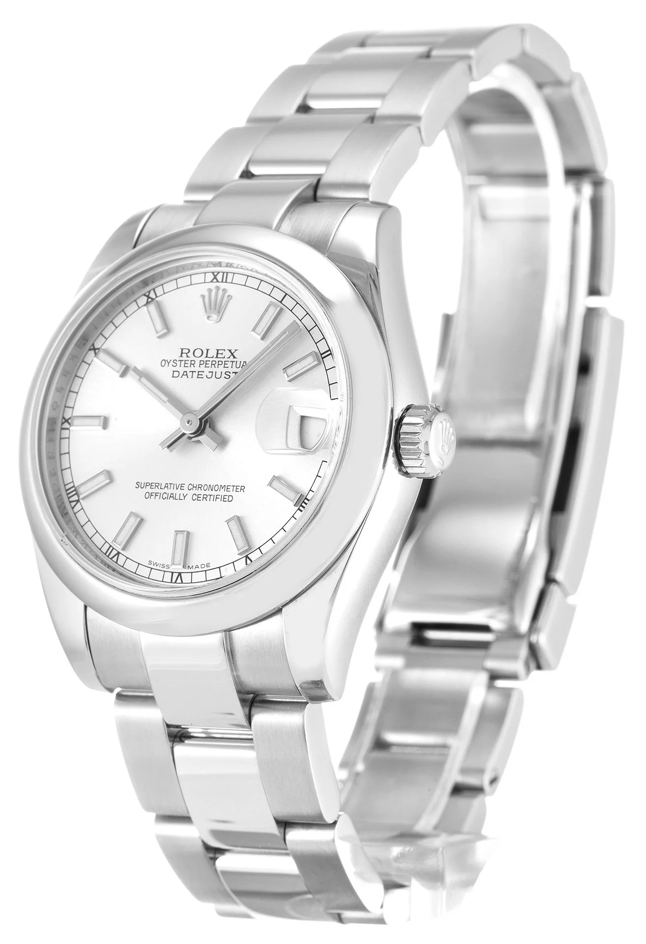 Rolex Lady-Datejust 30mm Silver Dial 178240