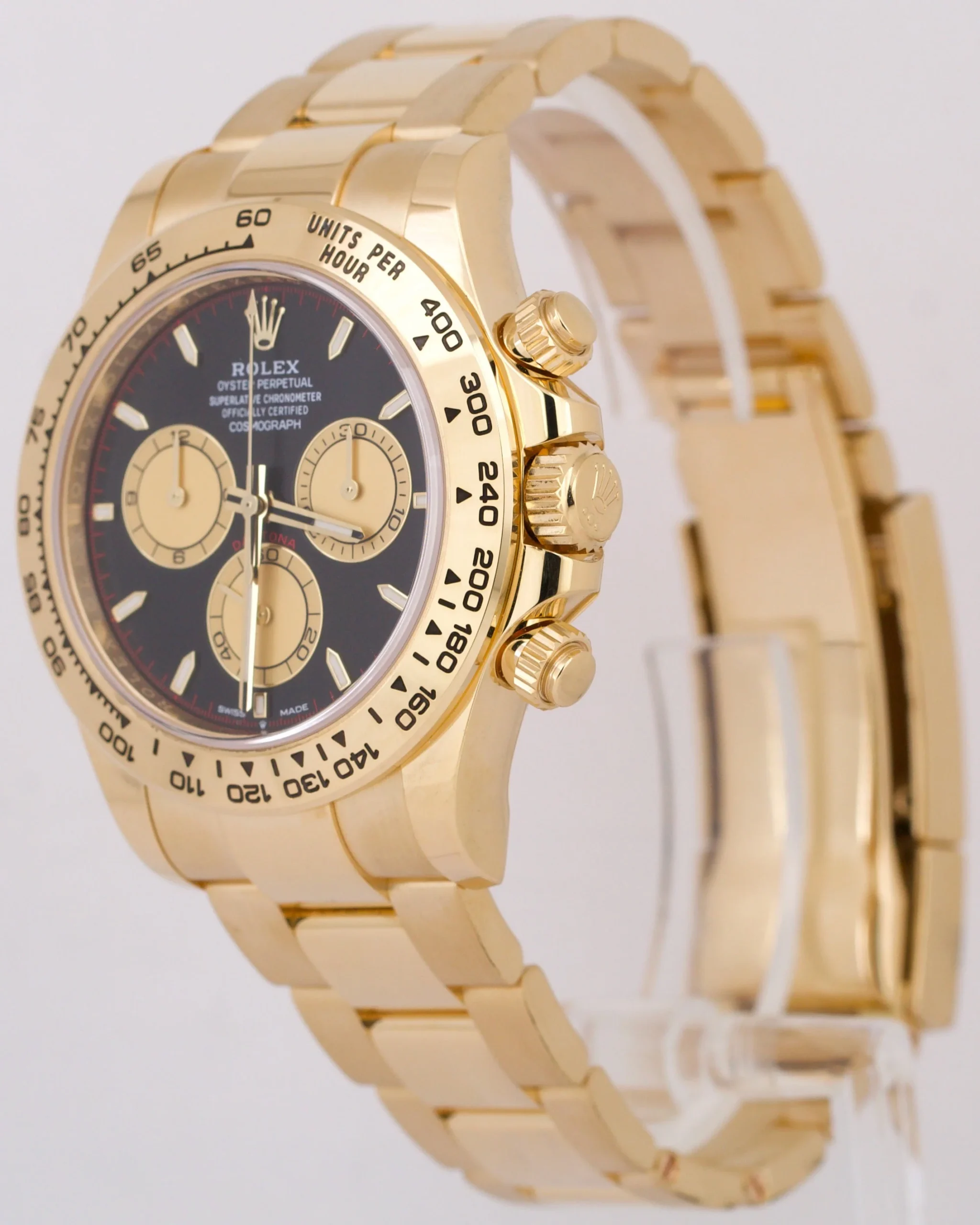 Superclone Rolex Daytona 40 mm Intense black Dial 126508