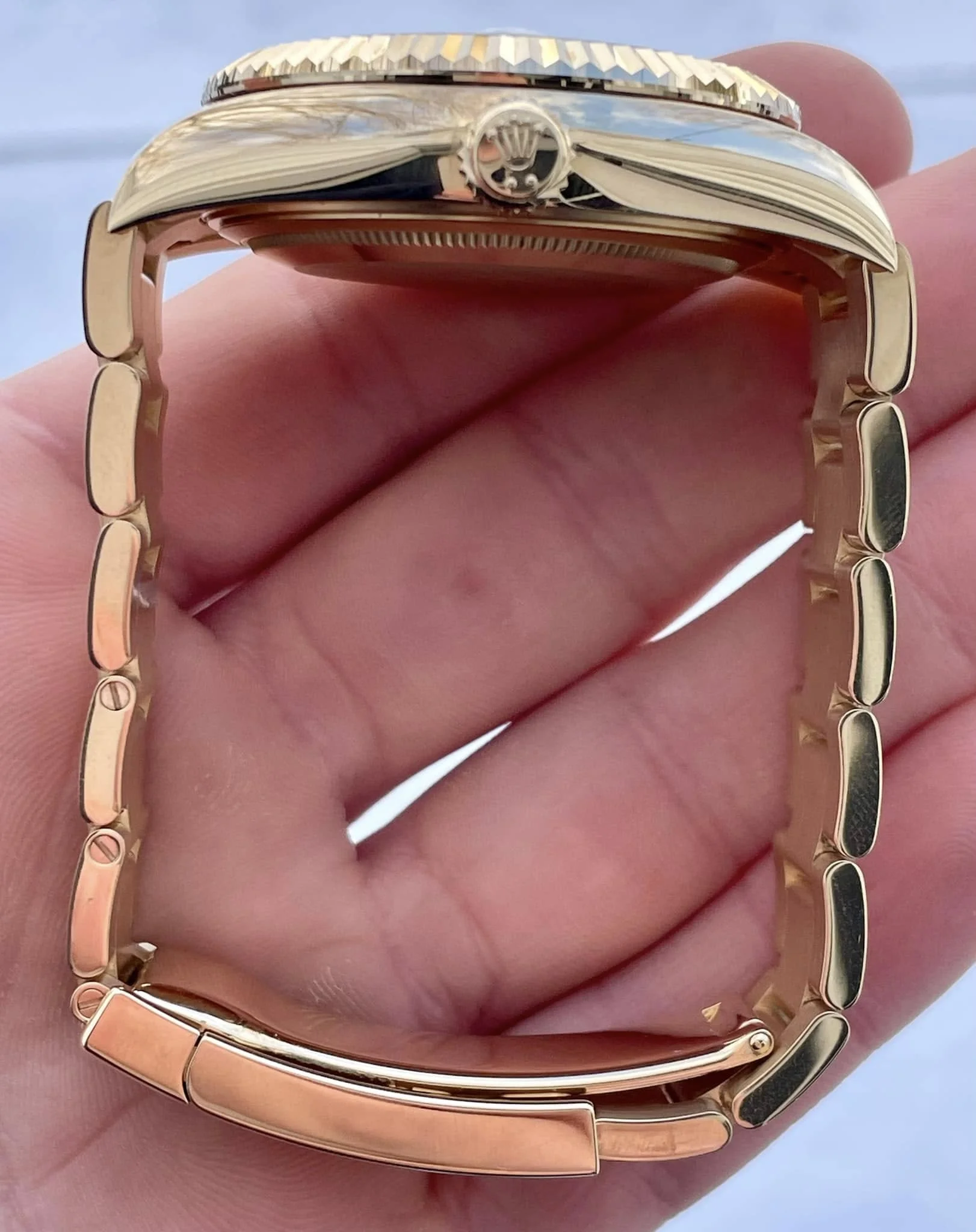 Superclone Rolex Sky-Dweller 42 mm Intense white Dial 336938