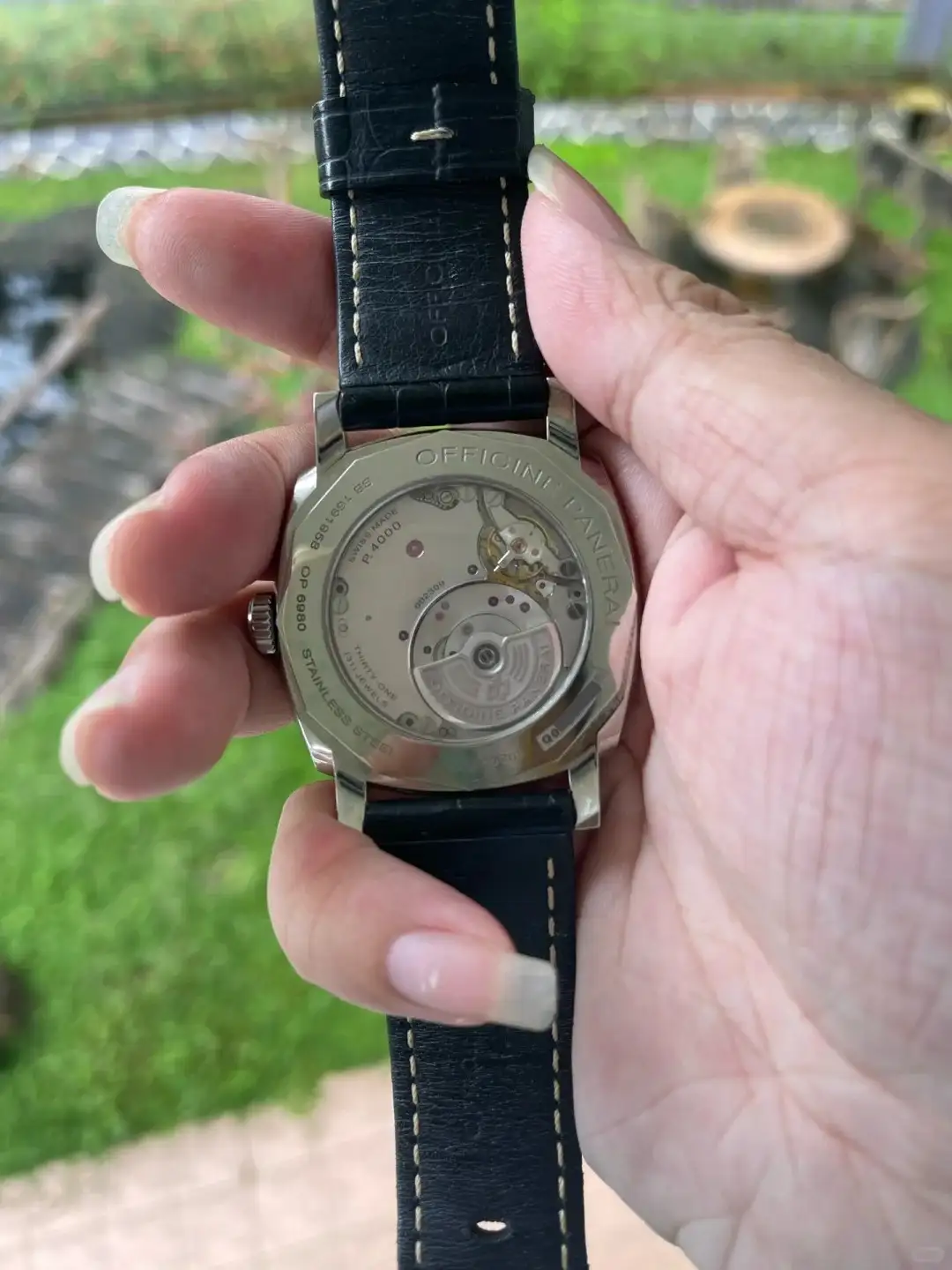 Panerai Radiomir Men Automatic Black Alligator Watch PAM00572