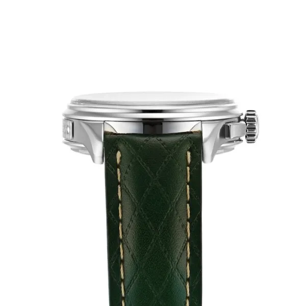 Breitling Premier Bentley Men Automatic Green Leather Watch AB0118A11L1X1