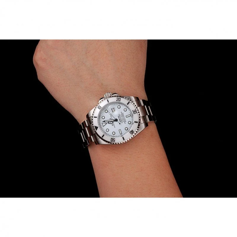 Rolex Submariner 40mm White Dial 1453863