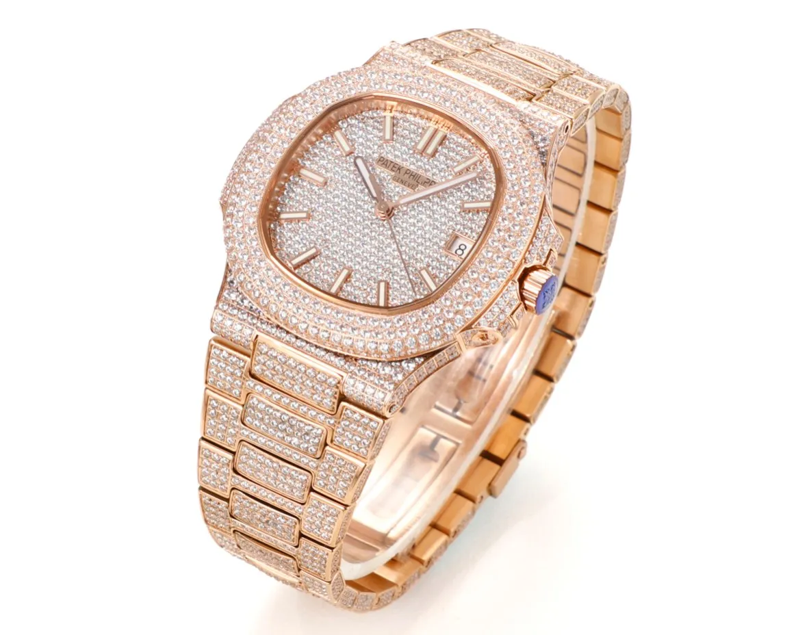 Patek Philippe Rose Gold Diamond Watch