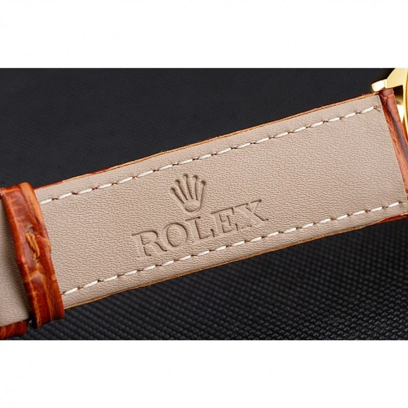 Superclone Rolex Cellini 38mm Gold Dial REP016798