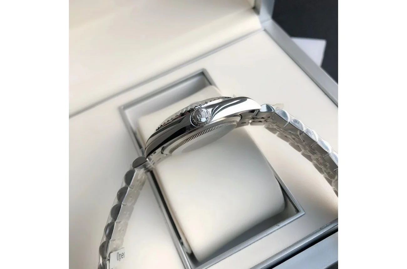 Couple Watches Rolex Datejust 36/28mm SS/SS Jub White/Dial