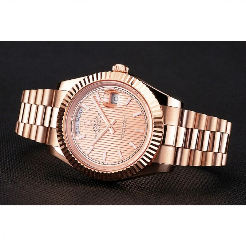 Superclone Rolex Day-Date 40mm Rose-Gold Dial REP016823