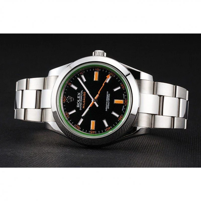 Superclone Rolex Milgauss 41mm Black Dial REP016836